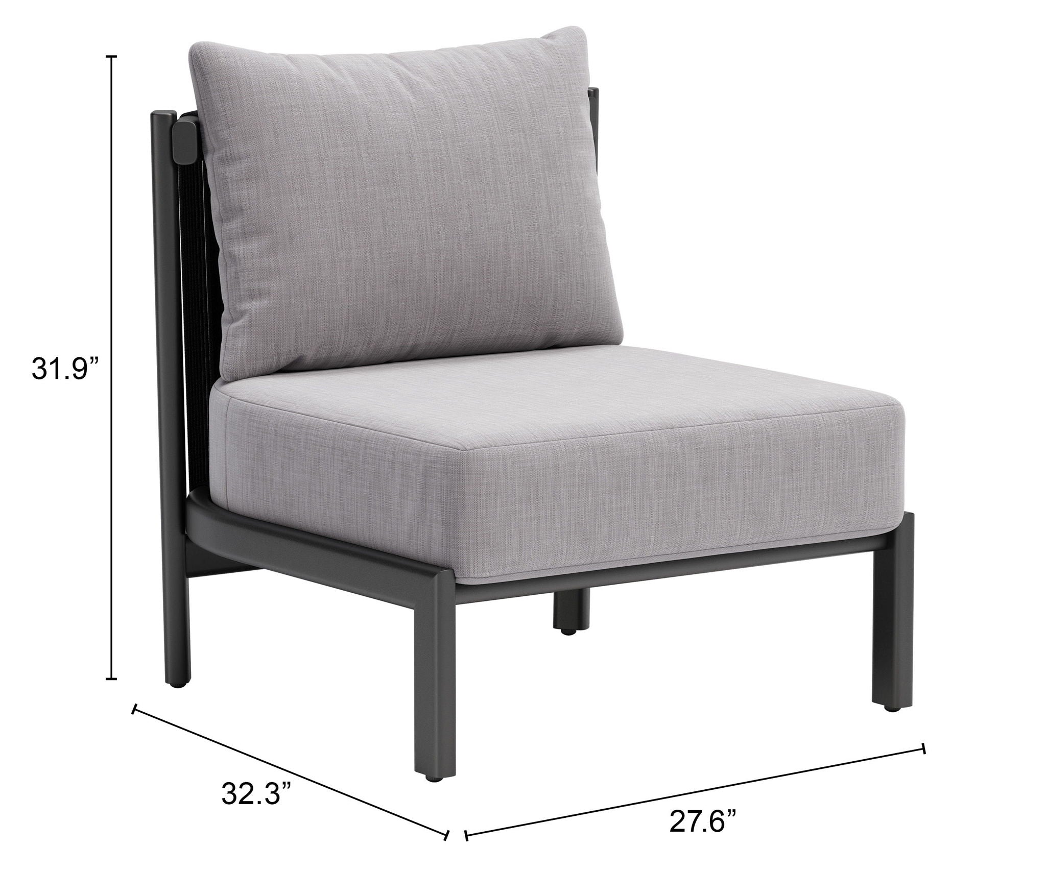 Horizon - Accent Chair - Gray