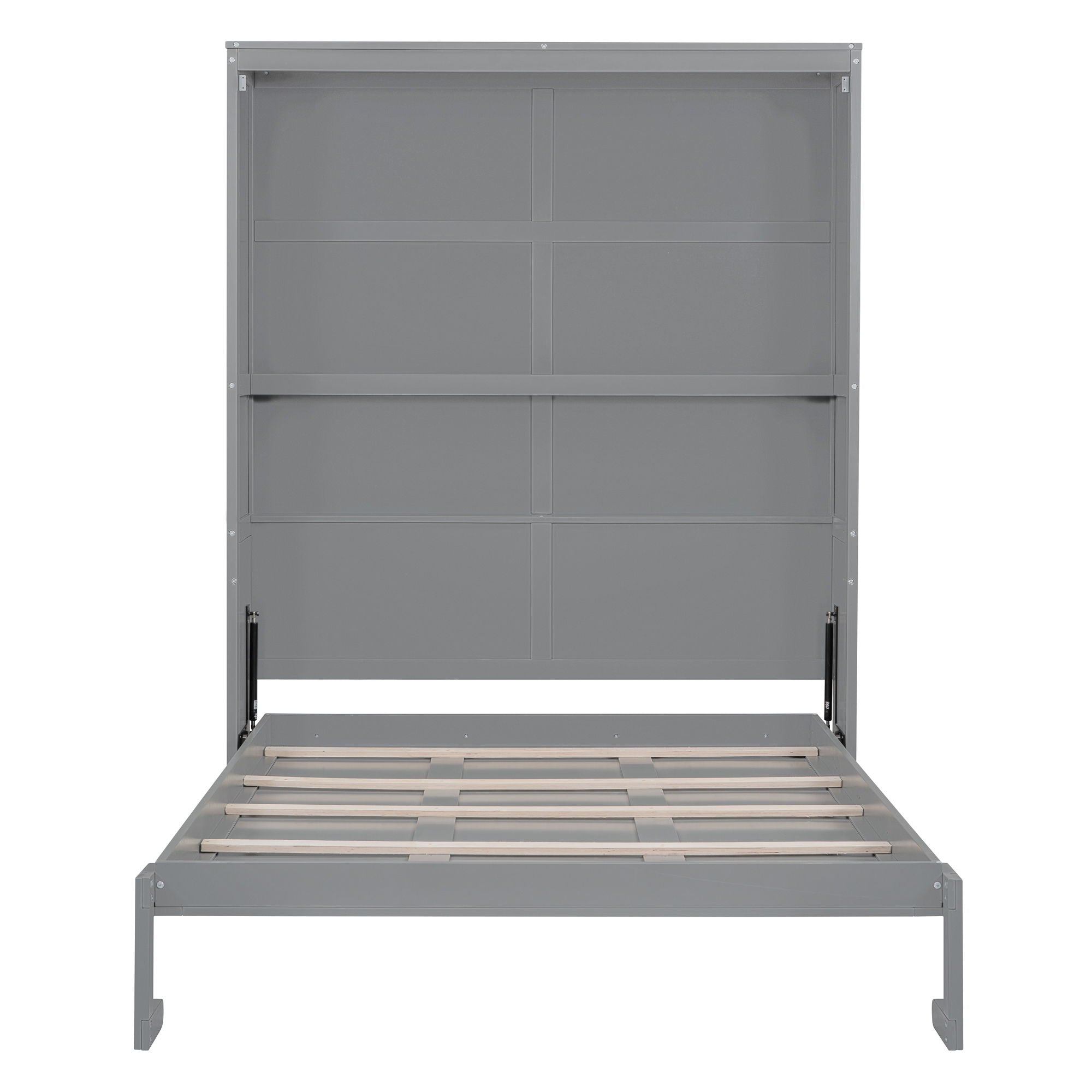 Murphy Wall Bed With Shelves, Space Saving