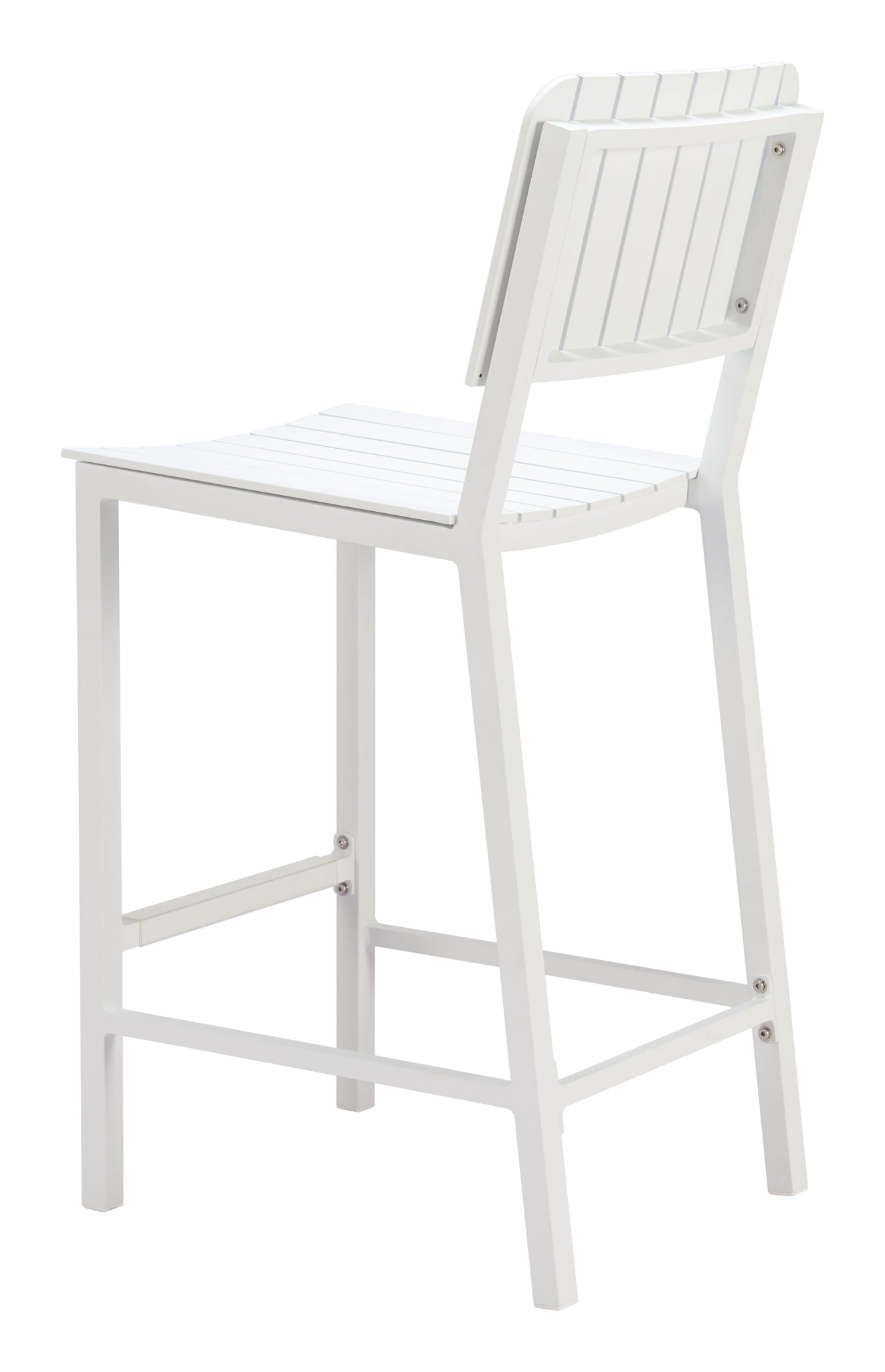 Kayu - Outdoor Barstool - White