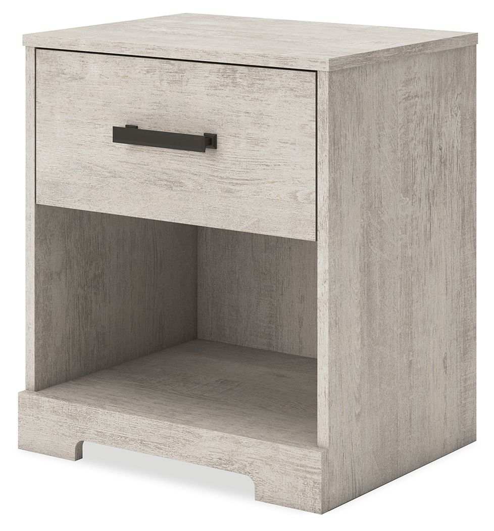 Shawburn - Gray - One Drawer Night Stand