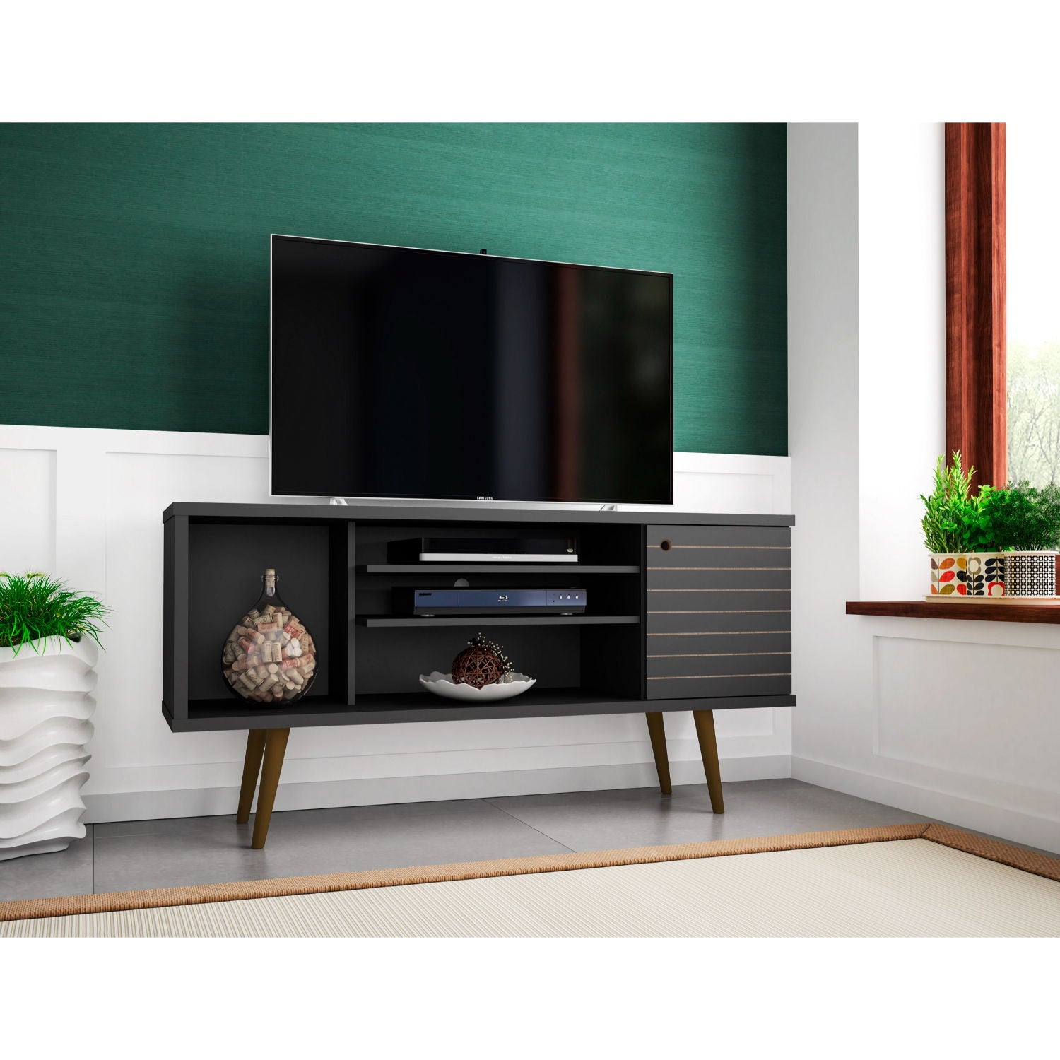 Liberty - TV Stand With Open / Concealed Storage