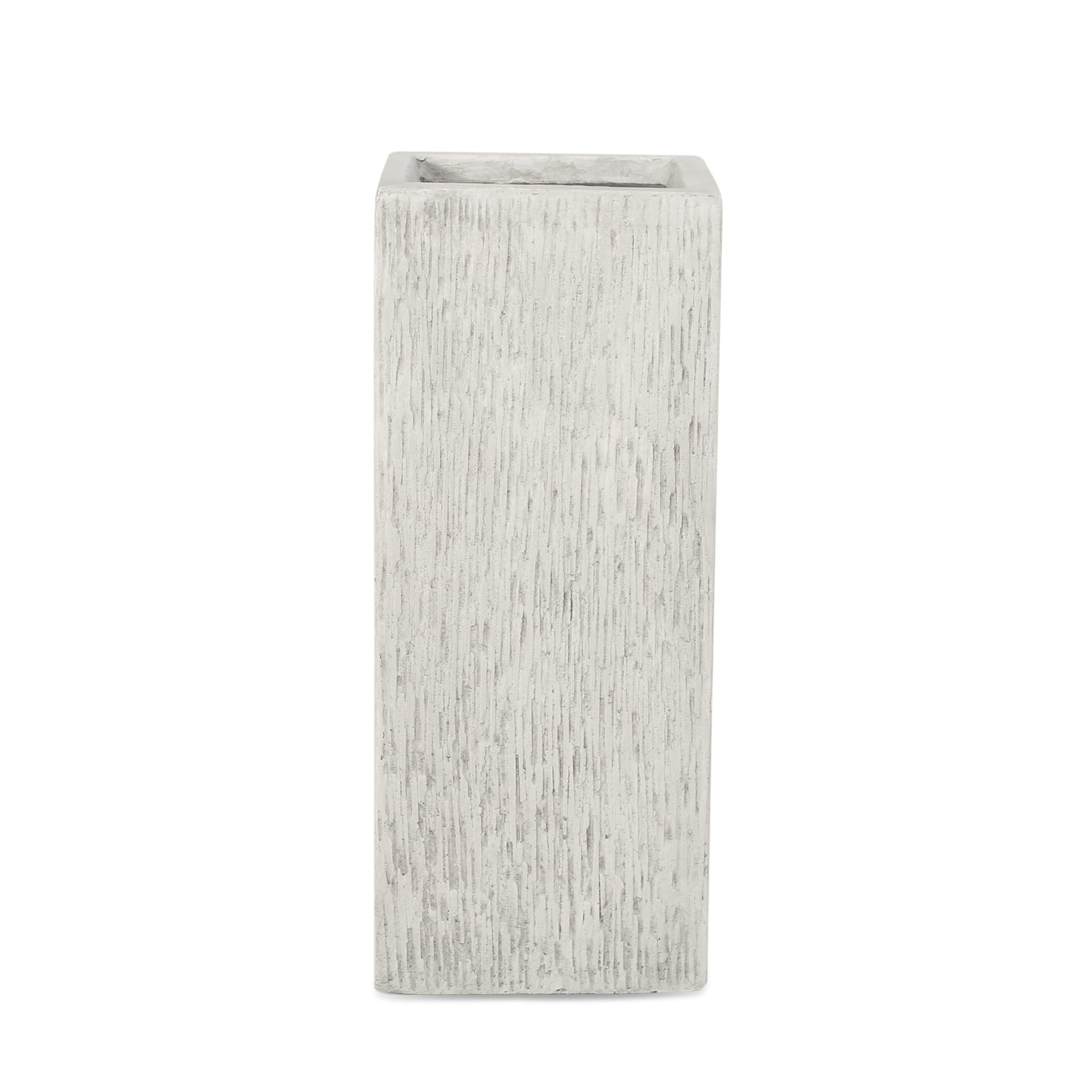 20'' H MGO Garden Urn Planter - Antique White