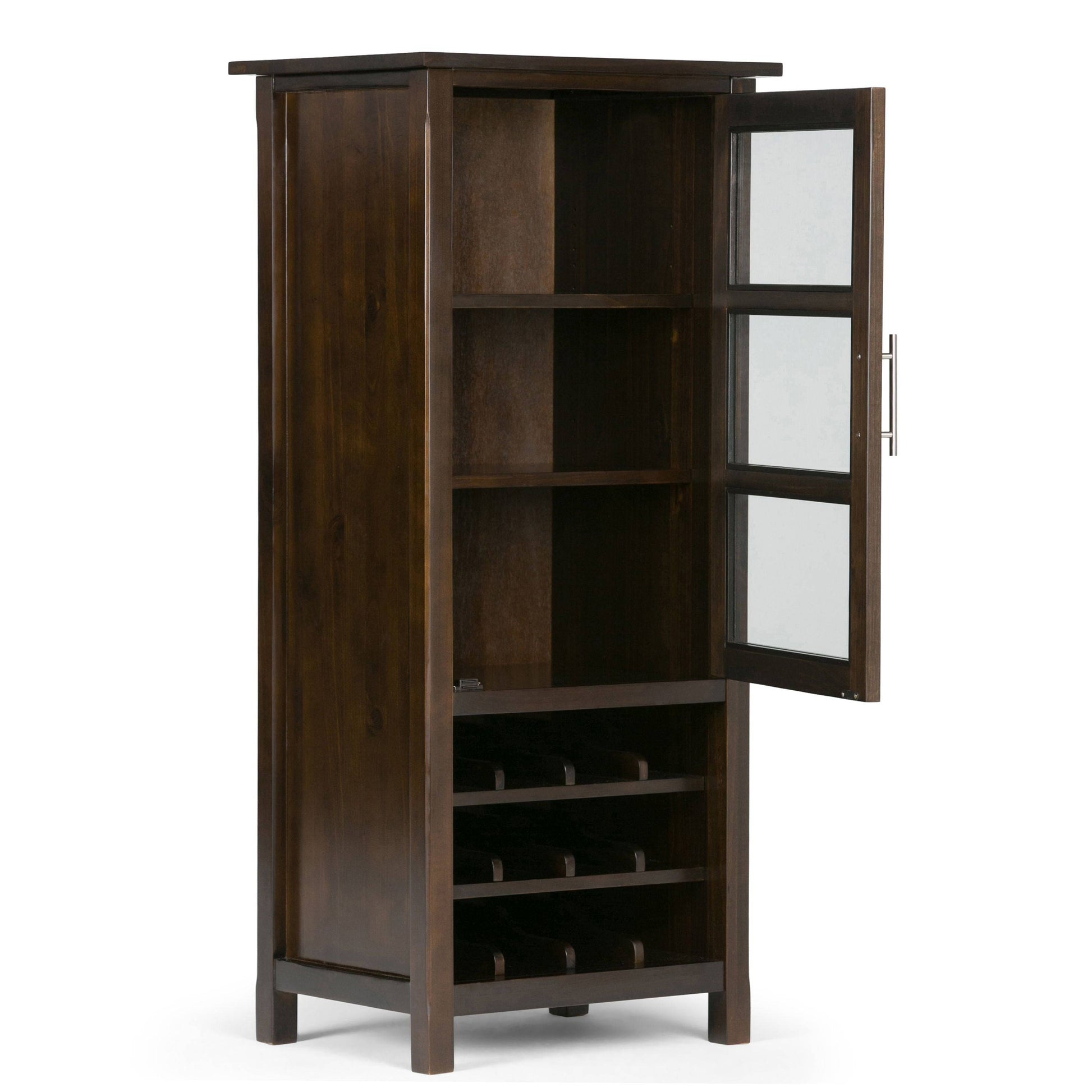 Avalon - High Storage, Wine Rack Cabinet - Best Buy Furniture