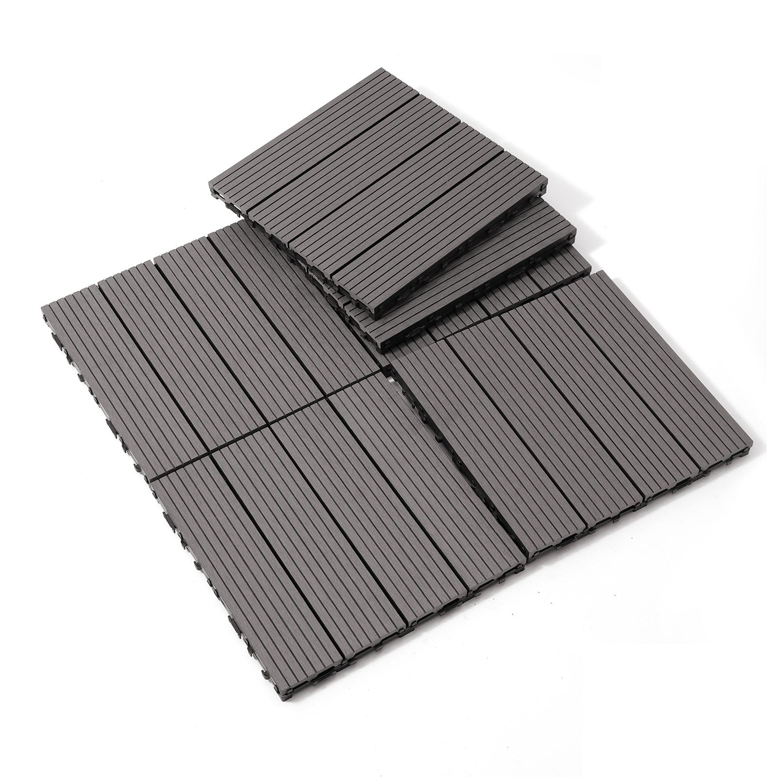 Composite Deck Tiles, Resist Rust, Water, Weather