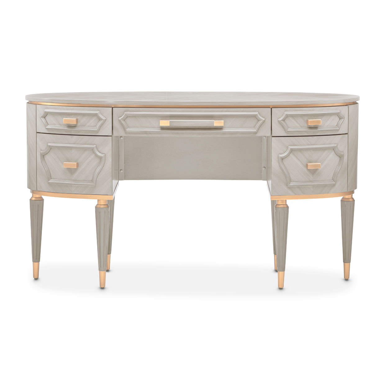 St. Charles - Vanity Desk - Dove Gray