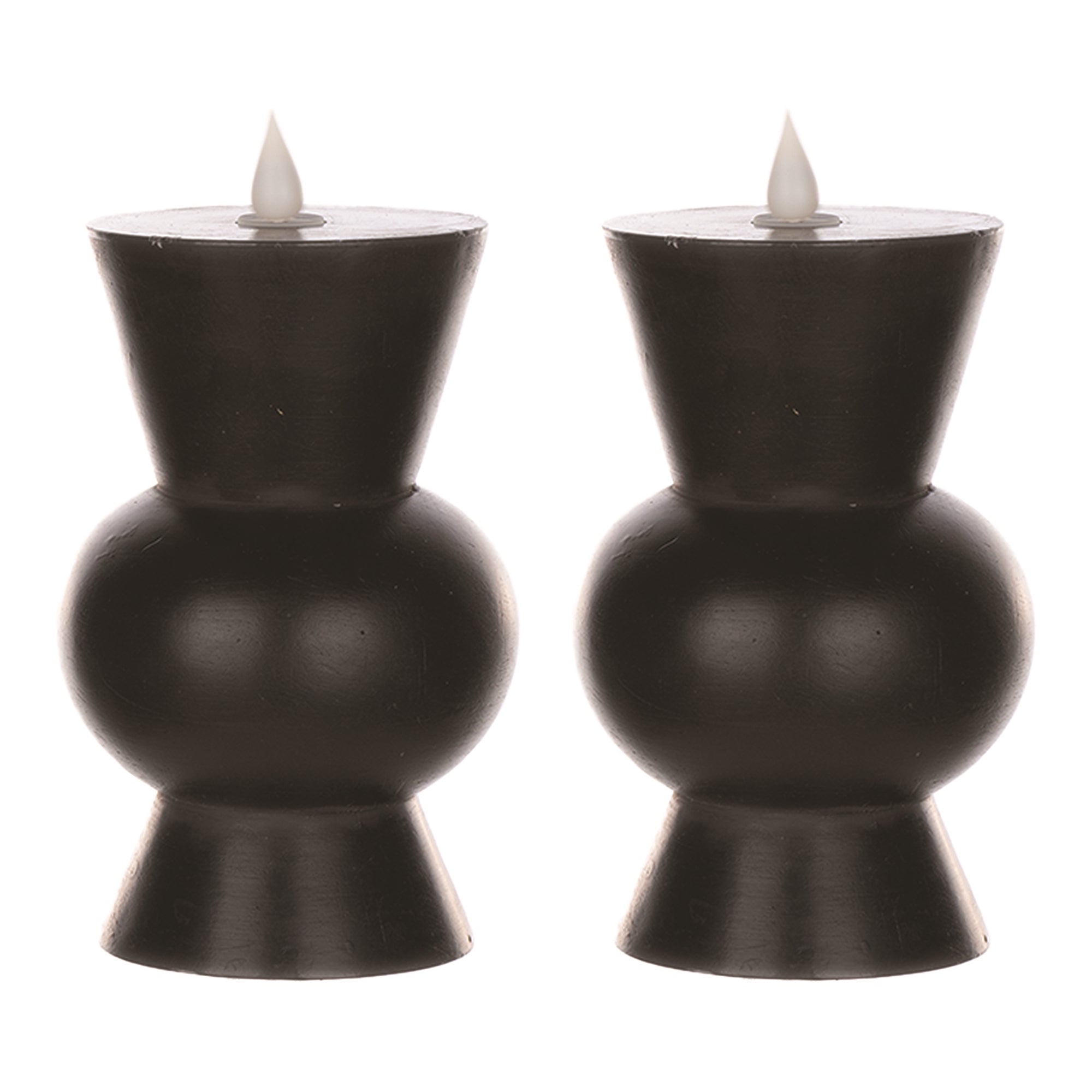 6.75" Simplux Designer LED Candle with remote (Set of 2) - Tuesday Morning - Candles