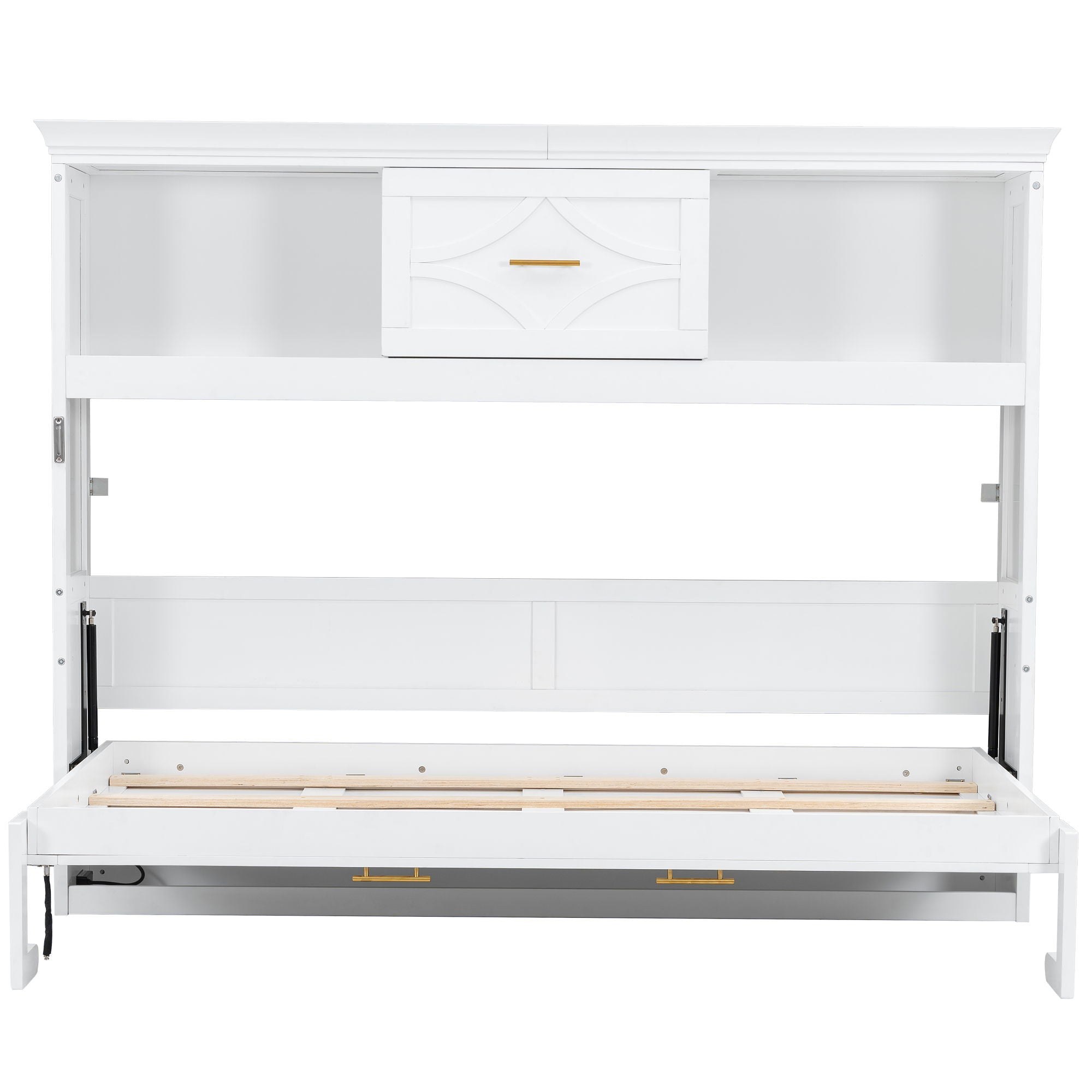 Murphy Bed With Charging Station And Drawer