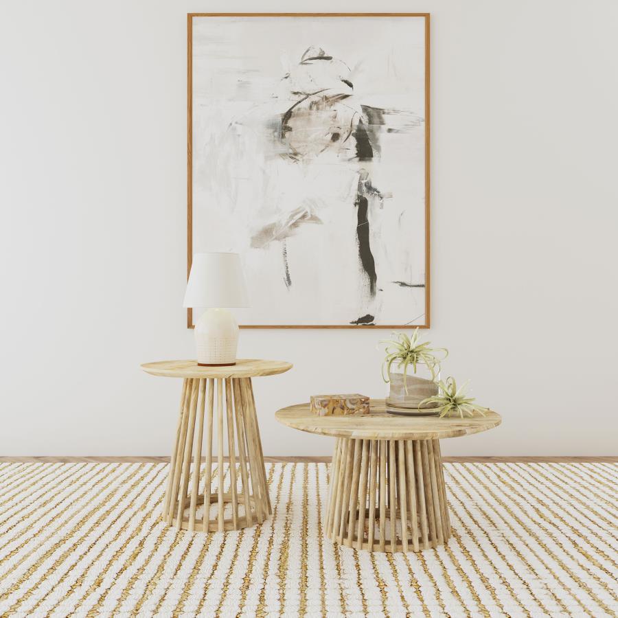 Touhy - Round Solid Wood Table