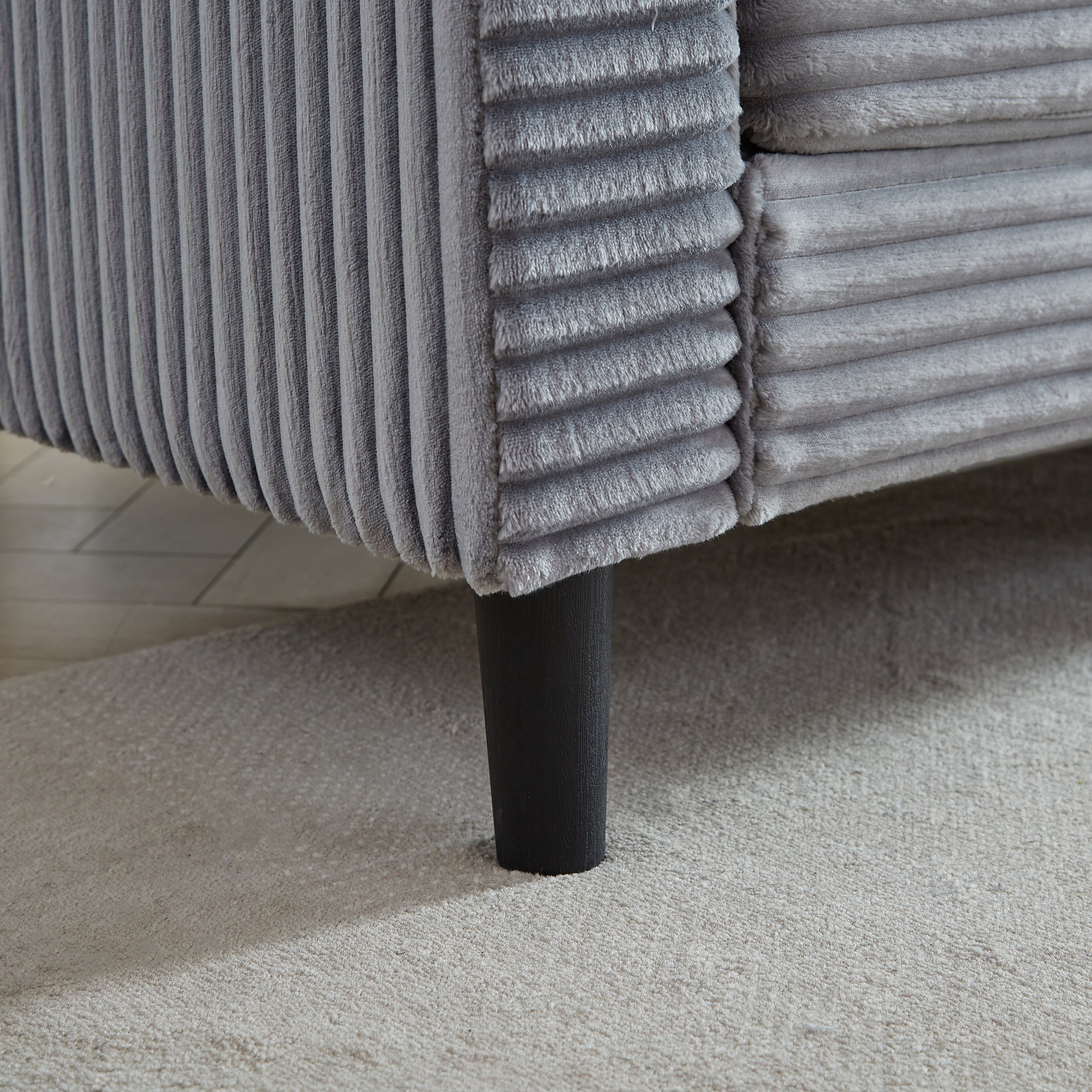 The Beverly Corduroy U-Shaped Sectional Sofa