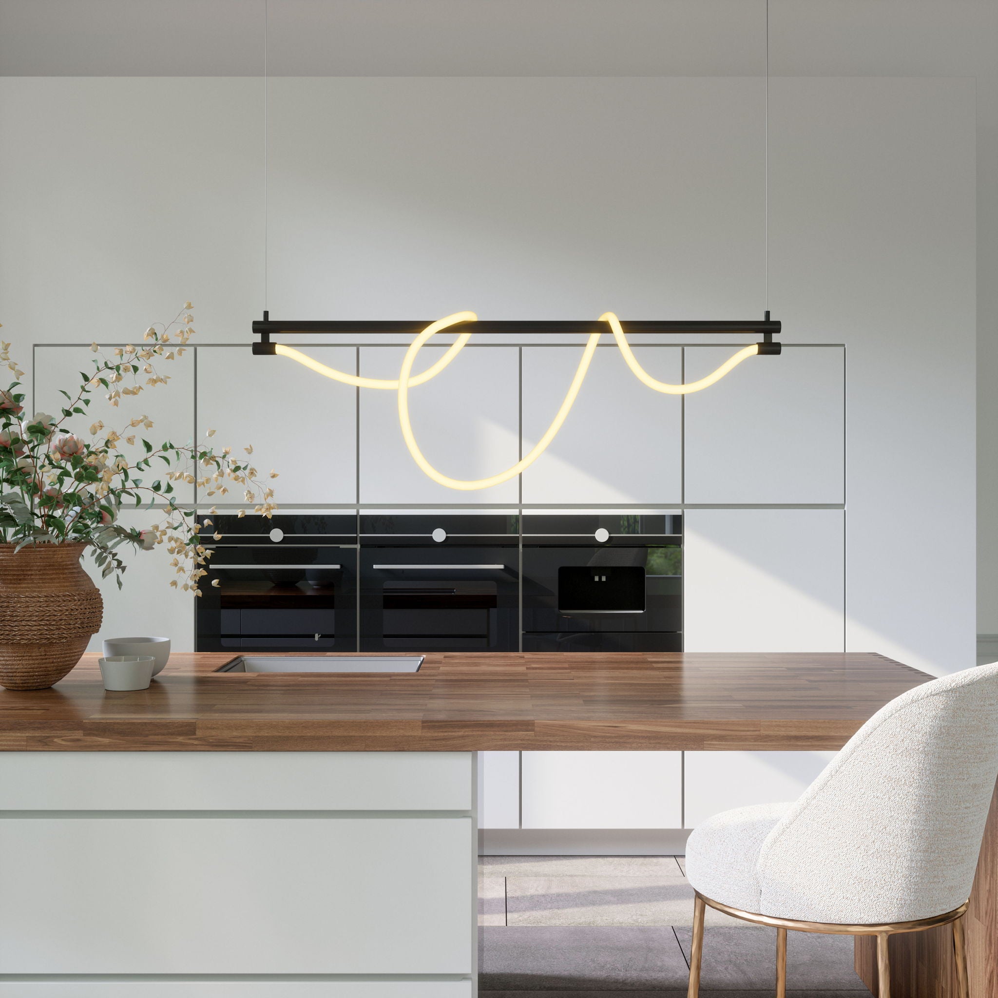 Adder - Ceiling Lamp - Black