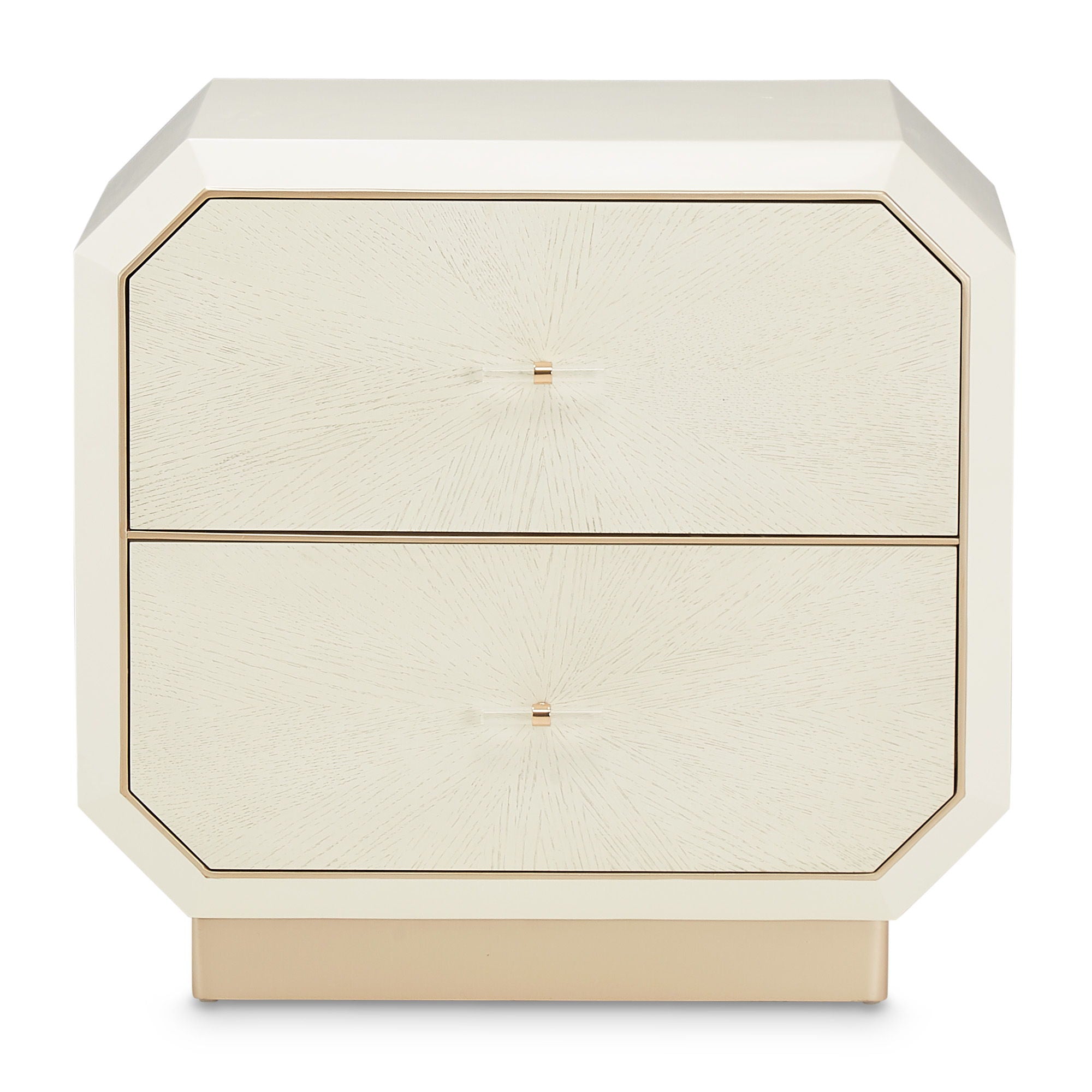 La Rachelle - 2-Drawer Nightstand - Champagne