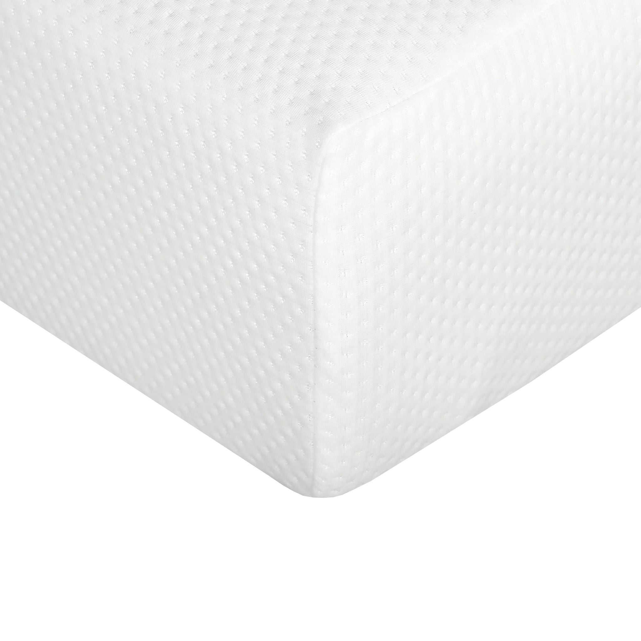 8" Plush Gel Memory Foam Mattress For Bed, Polyester Aloe Vera Cover