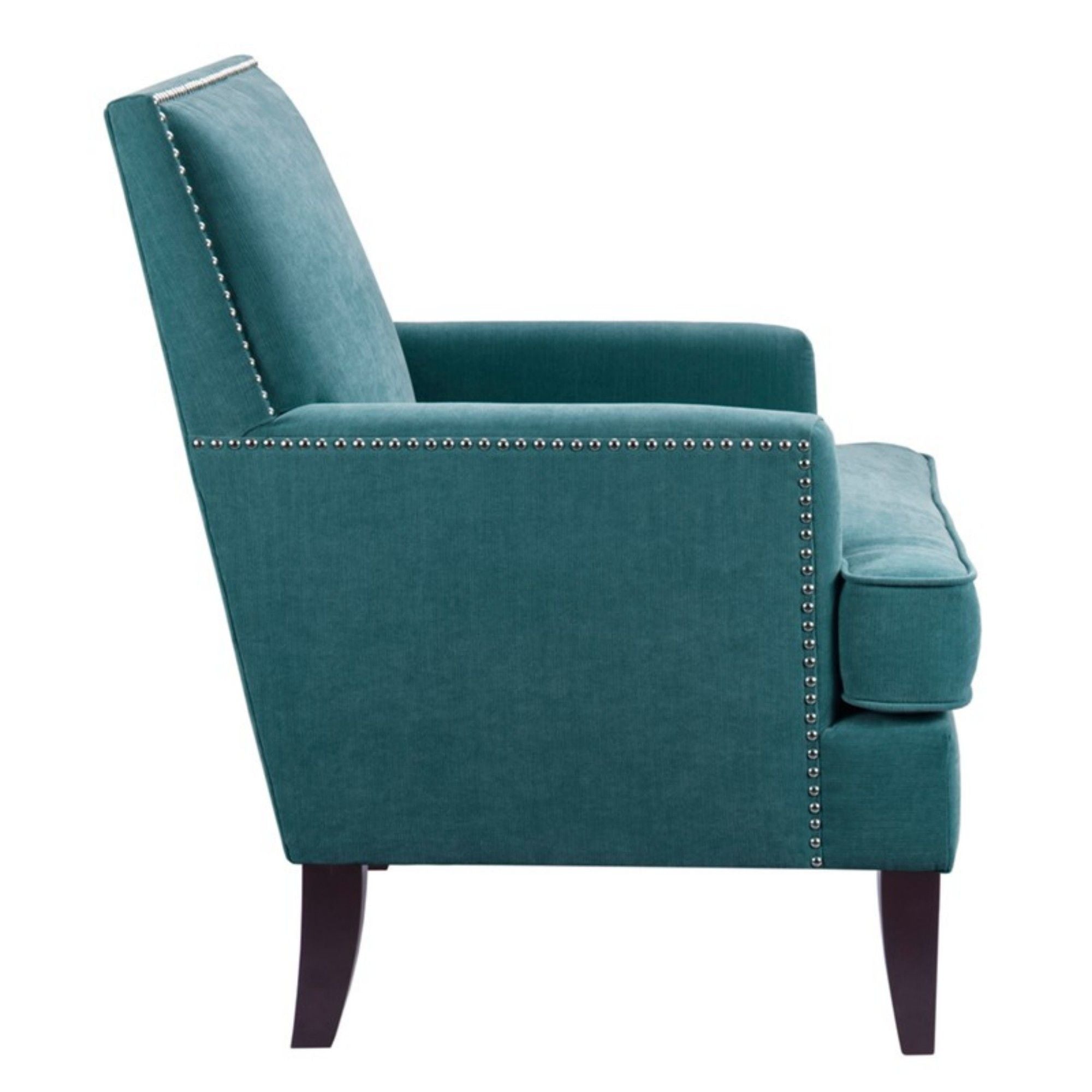 Colton - Track Arm Club Chair With Nailhead Trim