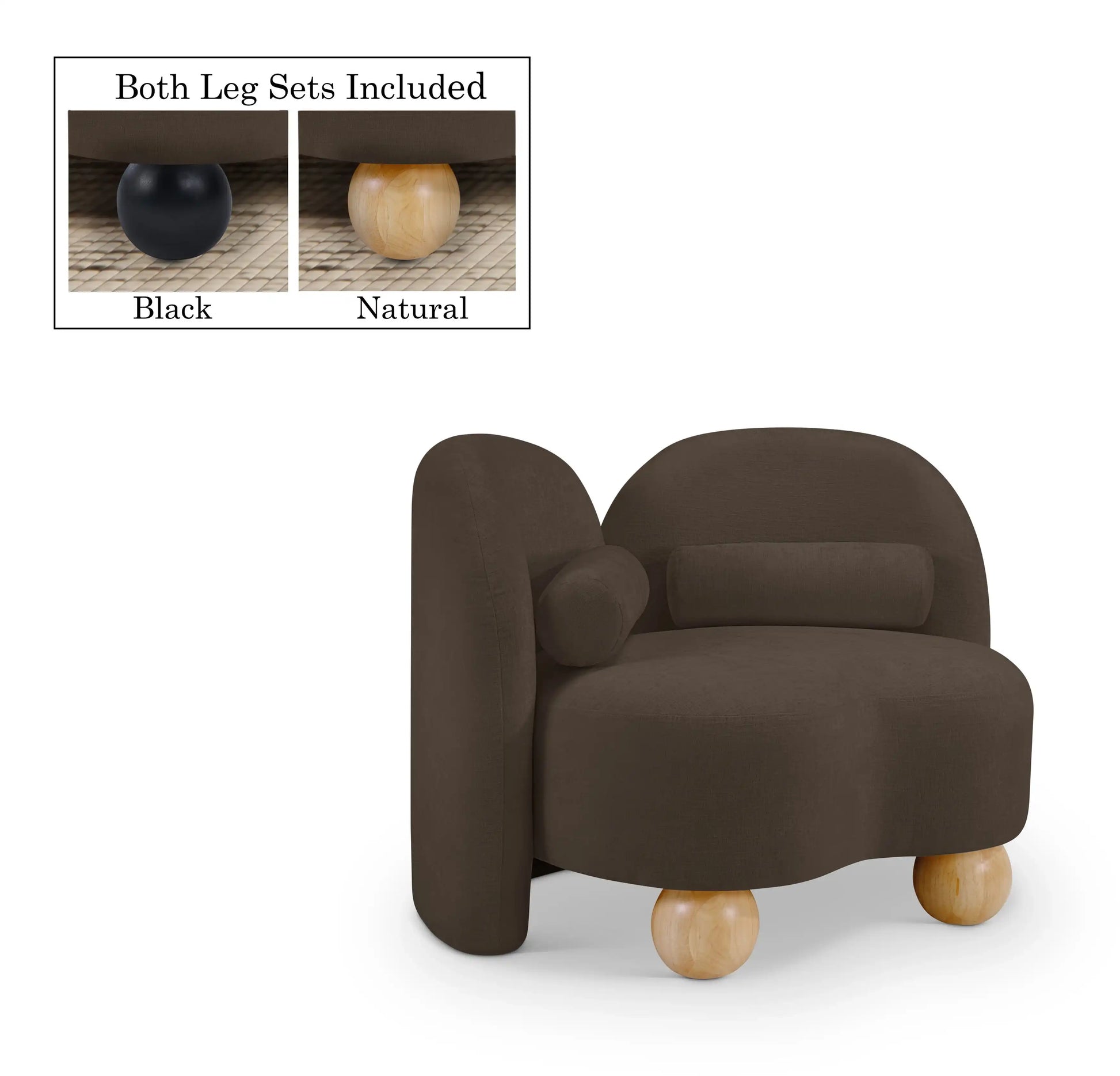 Daphne - Chenille Chair - Best Buy Furniture