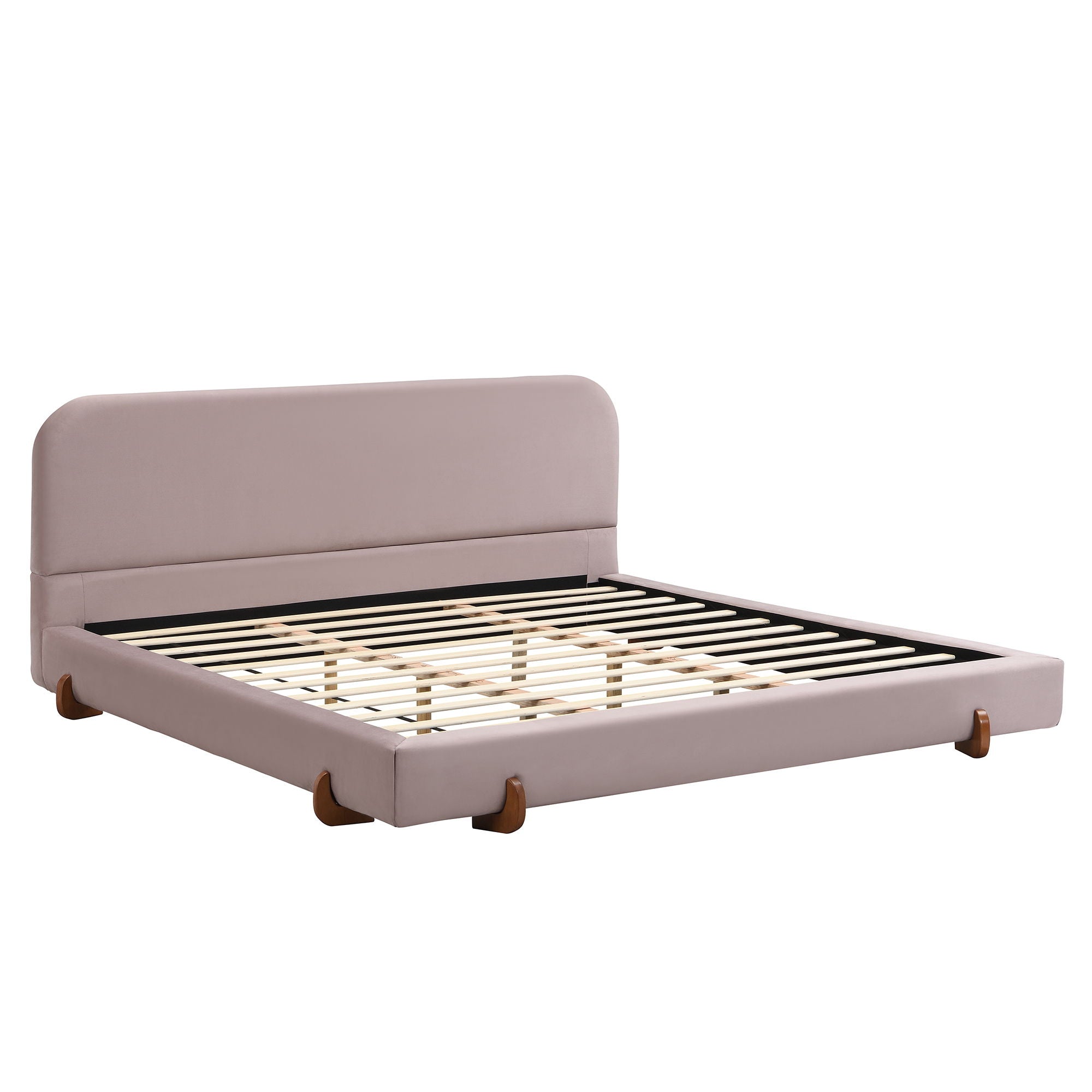 Elegant Upholstered Bed Frame