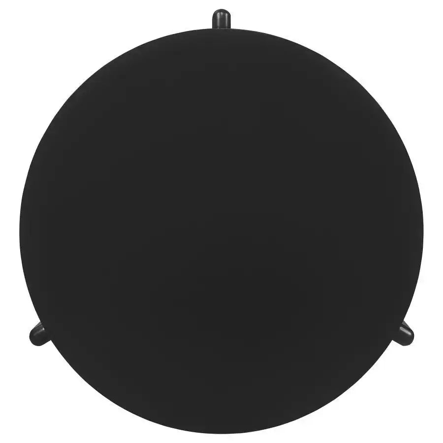 Cordova - Round Solid Wood Coffee Table - Black