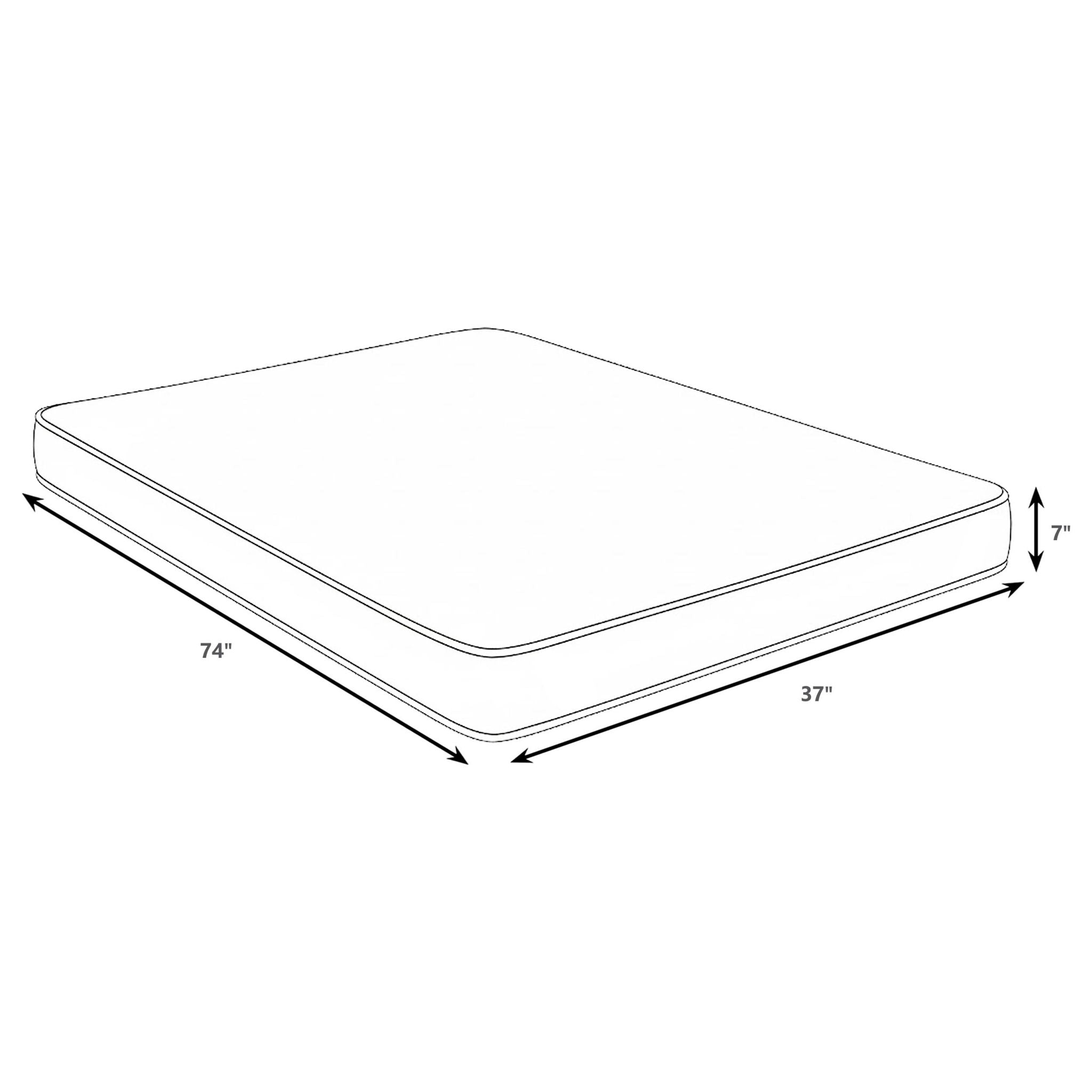 Cienaga - Mattress With Firm Support - White - Twin