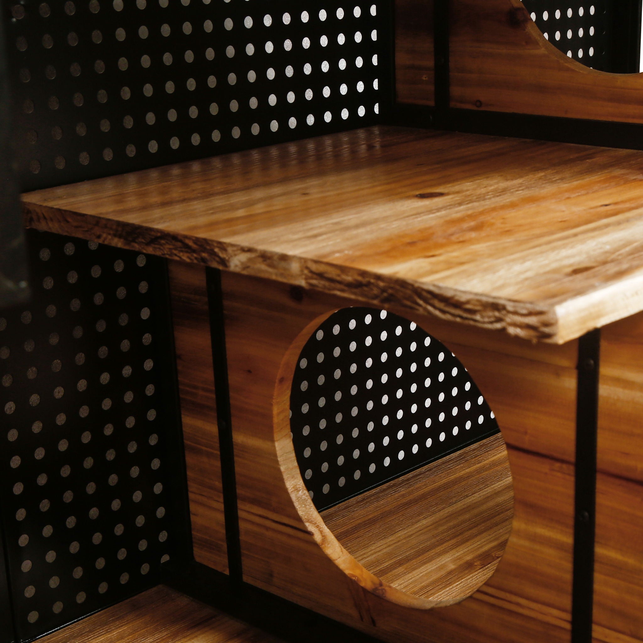 Cat House With Tempered Glass