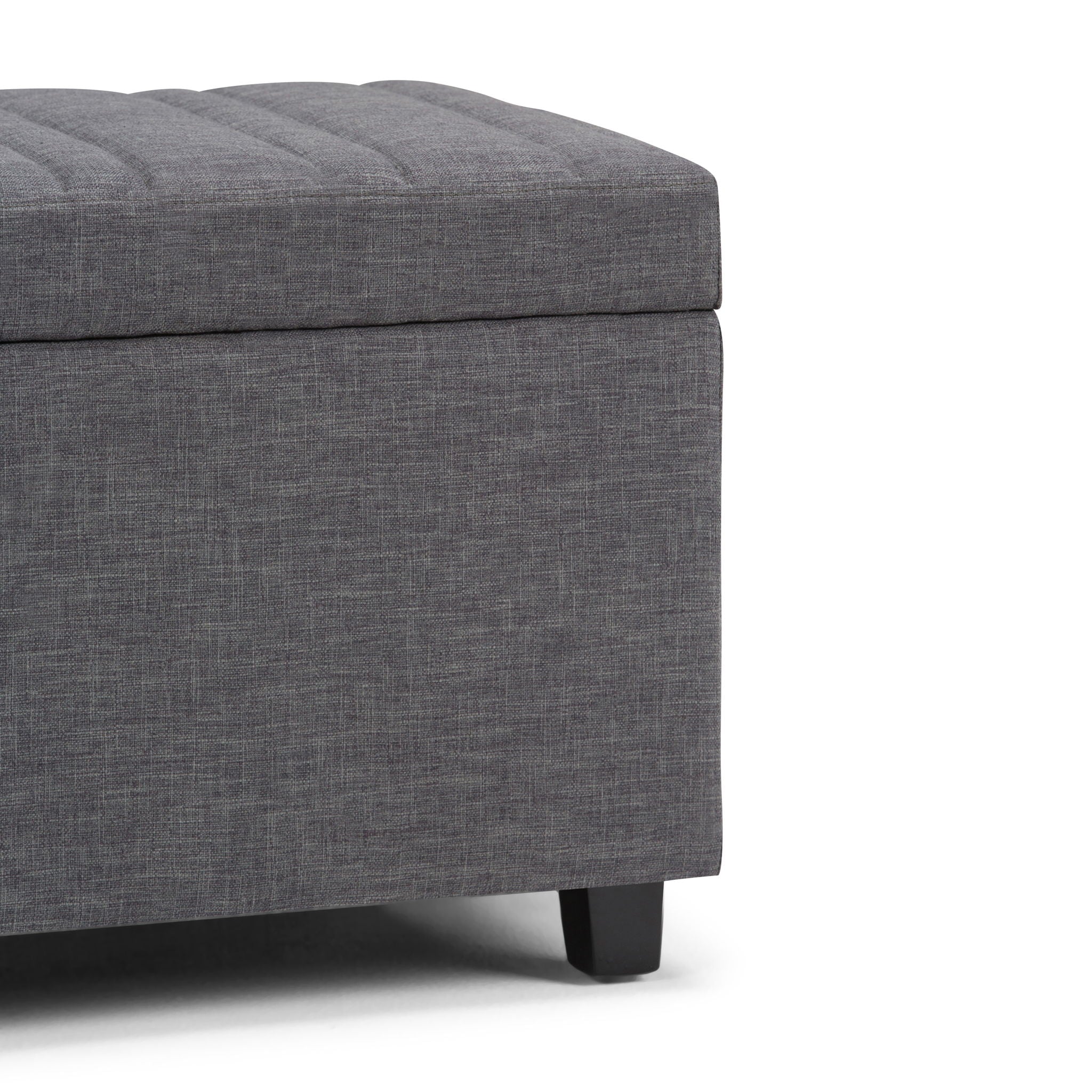 Darcy - Upholstered Storage Ottoman Bench - Best Buy Furniture