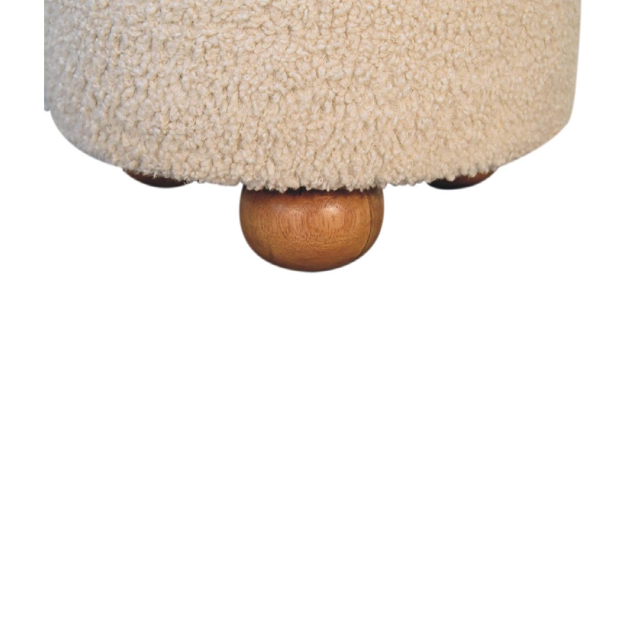 Storage Footstool - Cream - Best Buy Furniture
