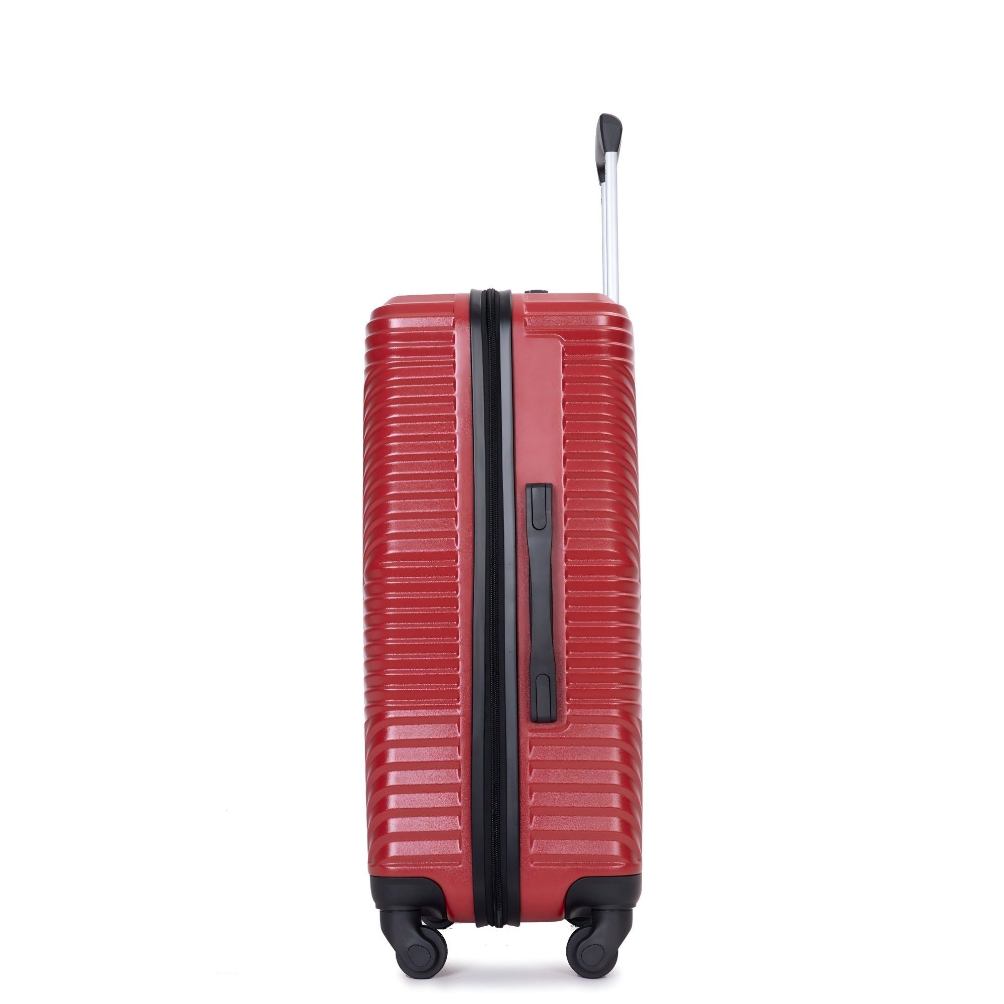 3 Piece Luggage Sets Lightweight Suitcase With Two Hooks, Spinner Wheels,