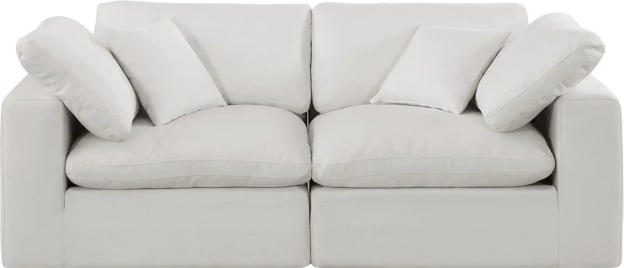 Comfy - Linen Modular Sofa 2 Seats