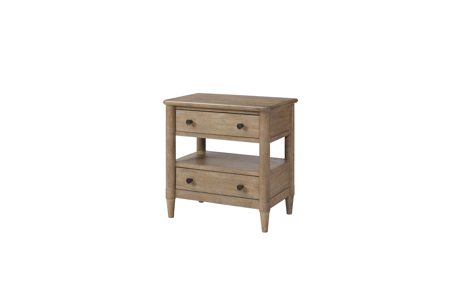 Open Nightstand With 2 Drawers - Best Buy Furniture