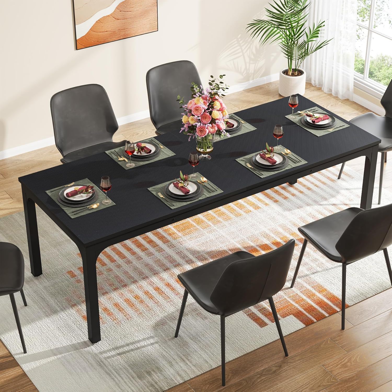 Rectangle Dining Table For 6 - 8 People