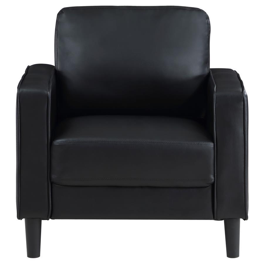 Ruth - Upholstered Track Arm Sofa Set
