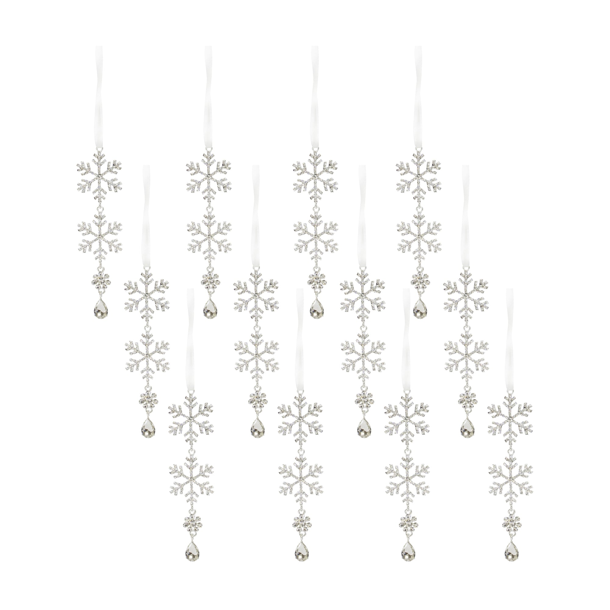 Jewel-Tiered-Snowflake-Ornament-Drop-(Set-of-12)-Christmas-Ornaments