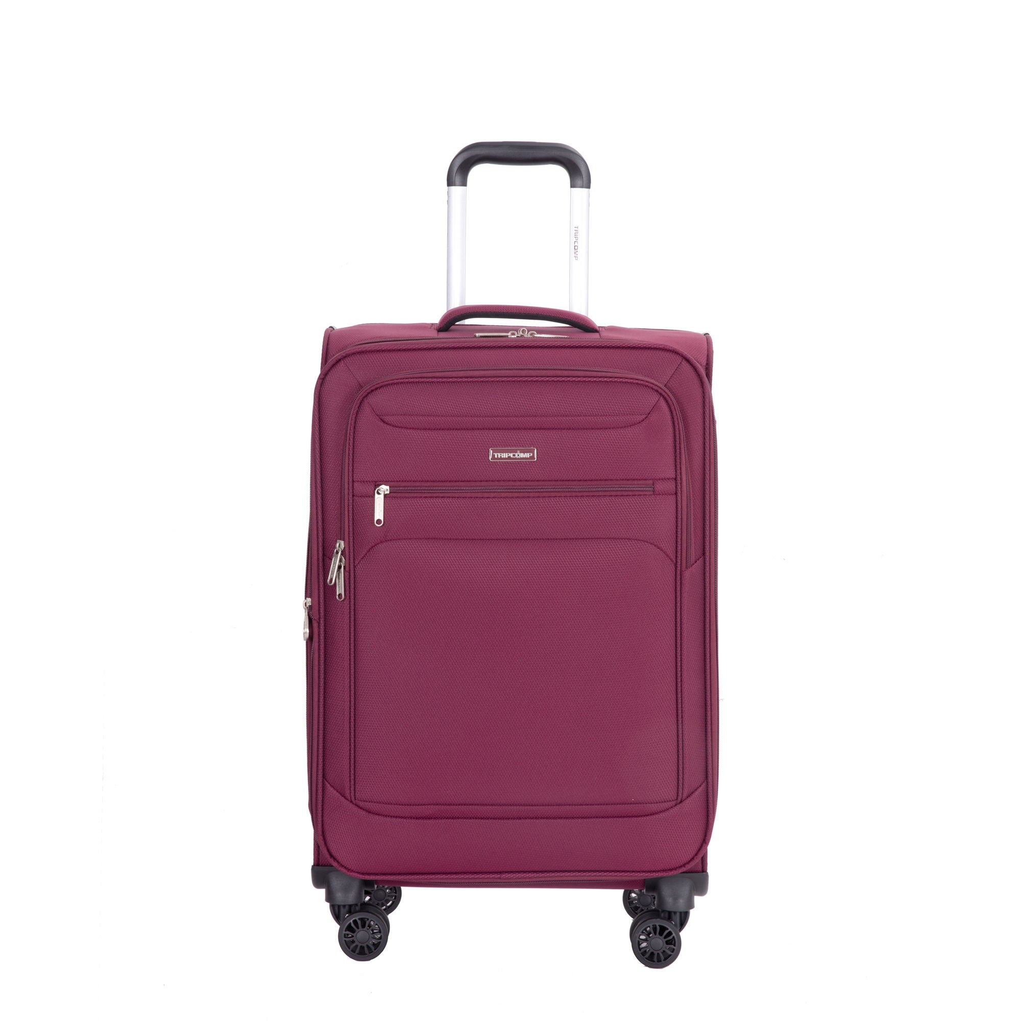 3 Piece Luggage Sets, Softshell Suitcase Spinner Wheels