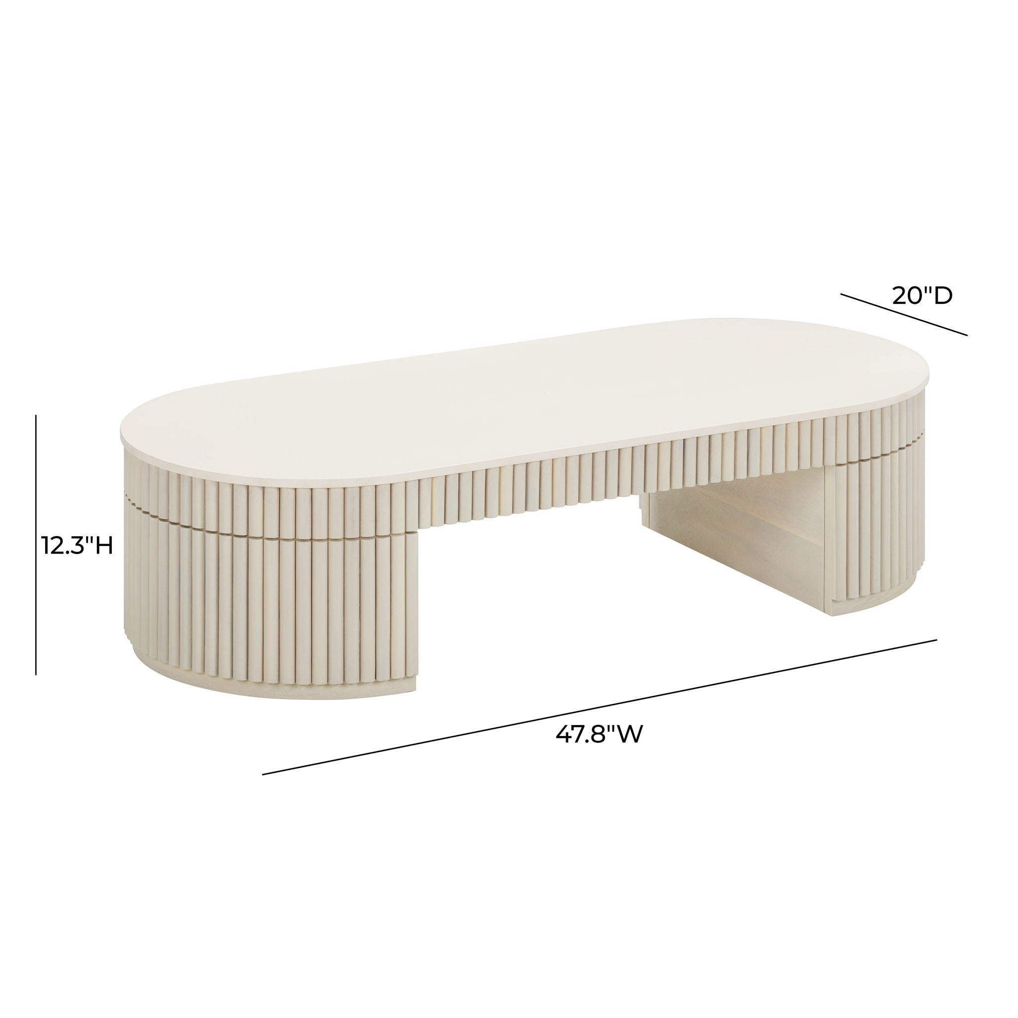 Bella - Oval Coffee Table