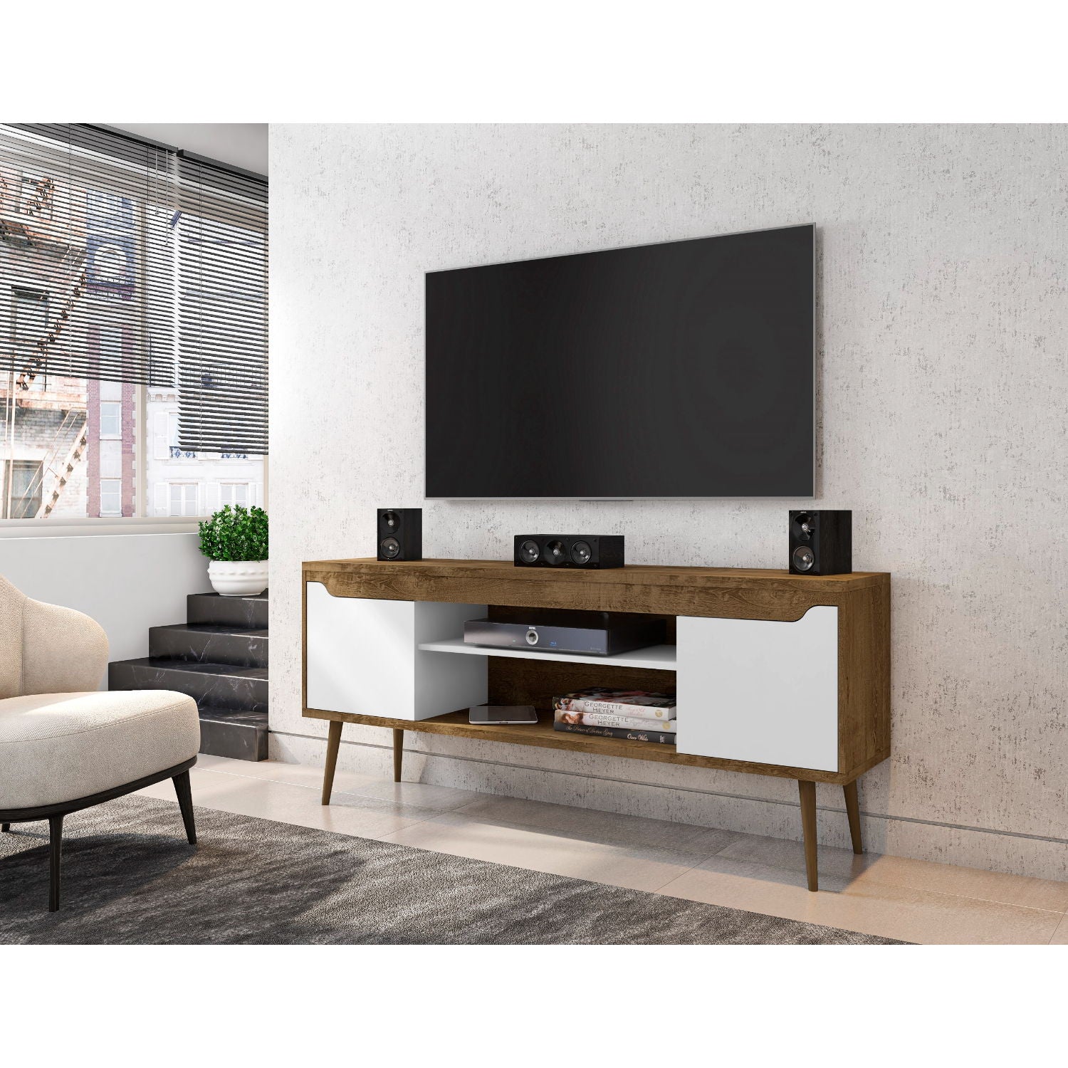 Bradley - Modern Design TV Stand