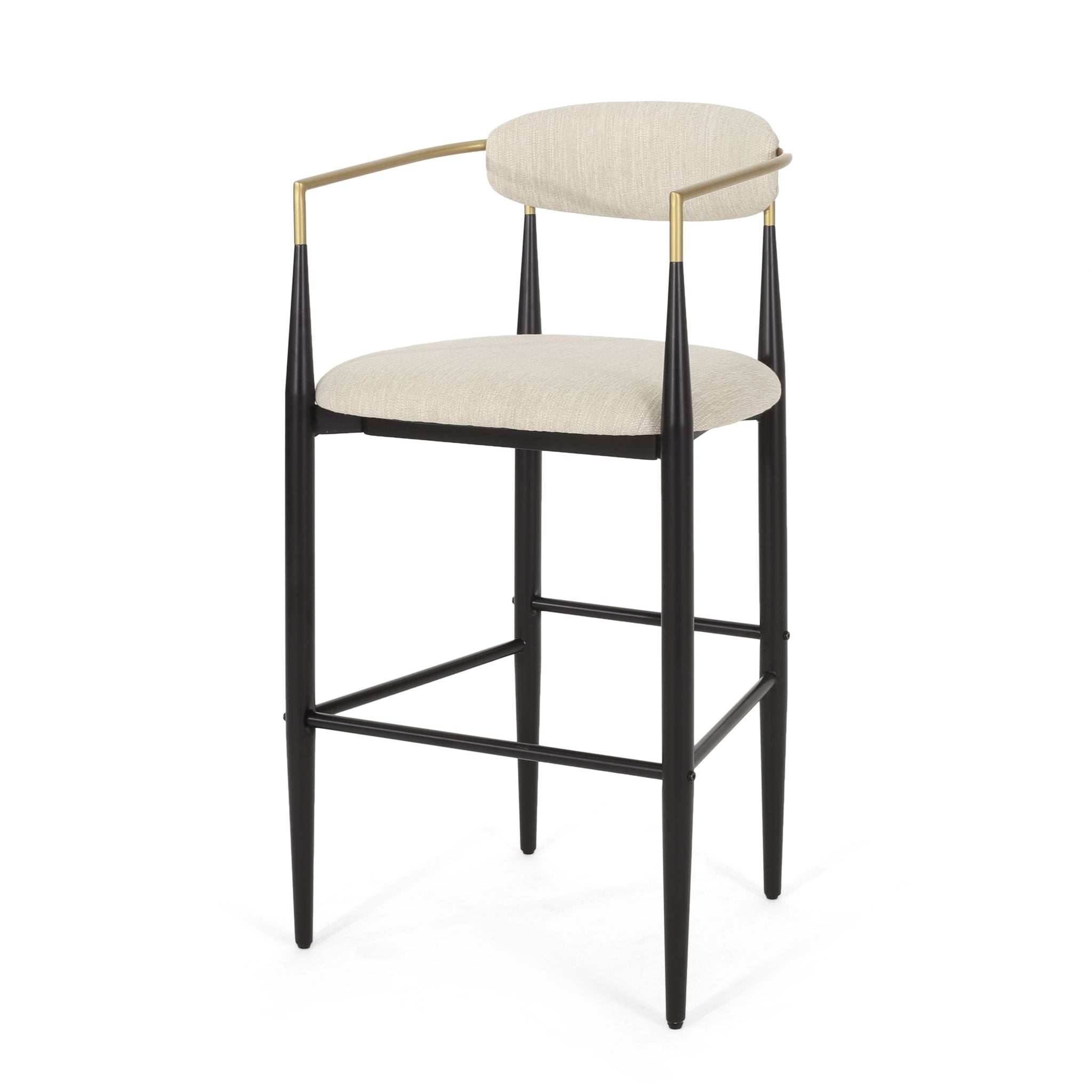 Counter Height Upholstered Barstools (Set of 2)