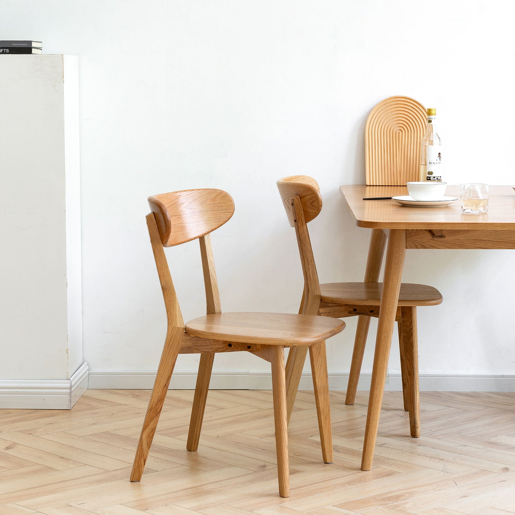 Simple Dining Chair, Solid Chair Table For Living Room Chair