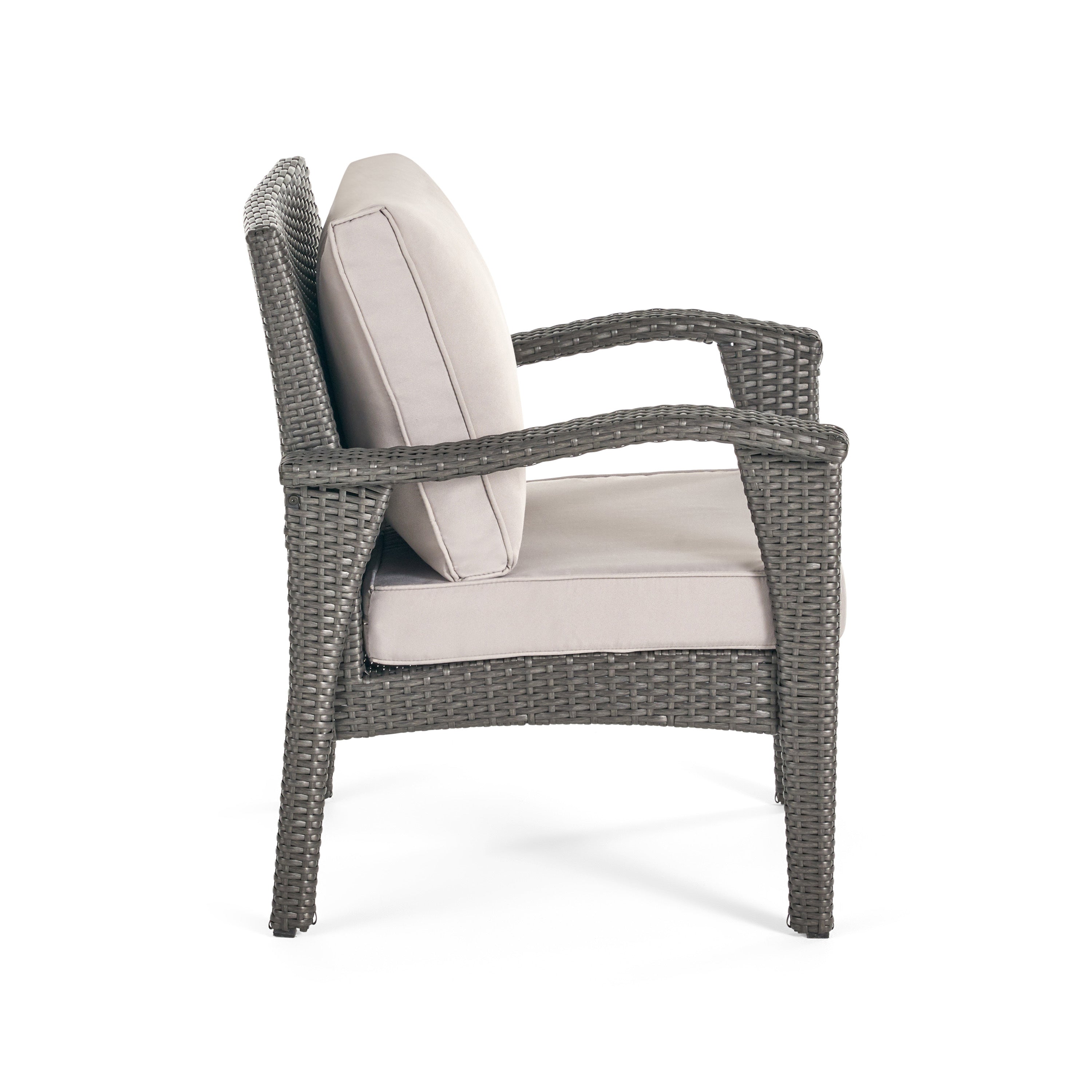 Honolulu Grey Club Chair Set of 2