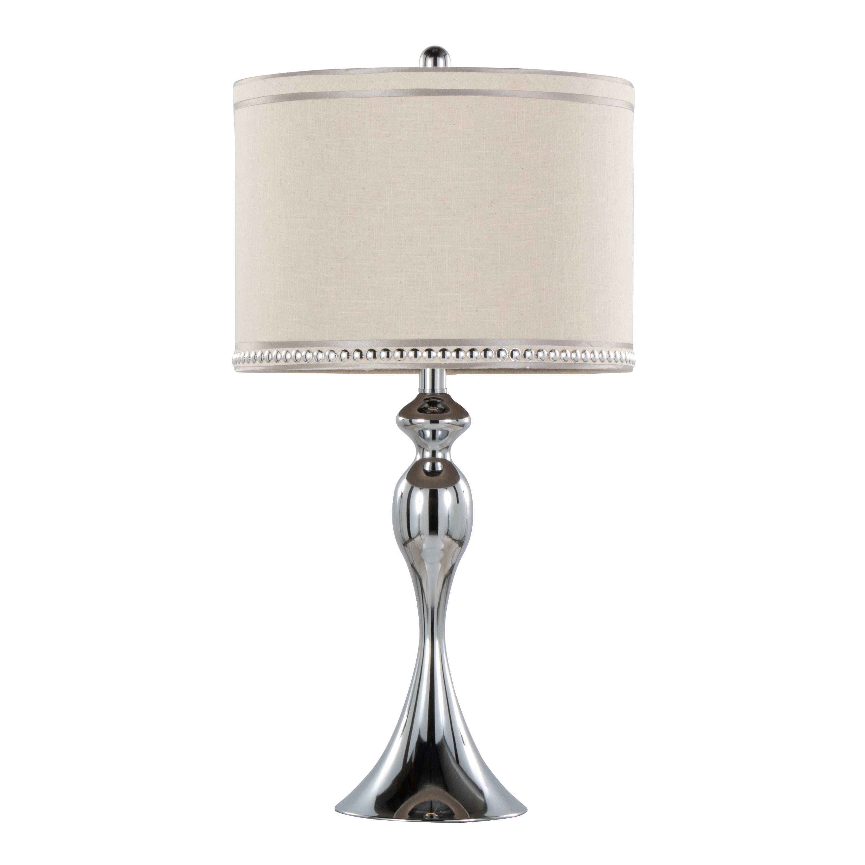 Ashland 27" Contemporary Metal Table Lamp - Set of 2