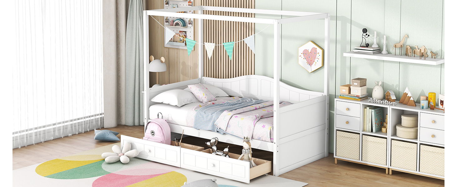 Modern Canopy Day Bed