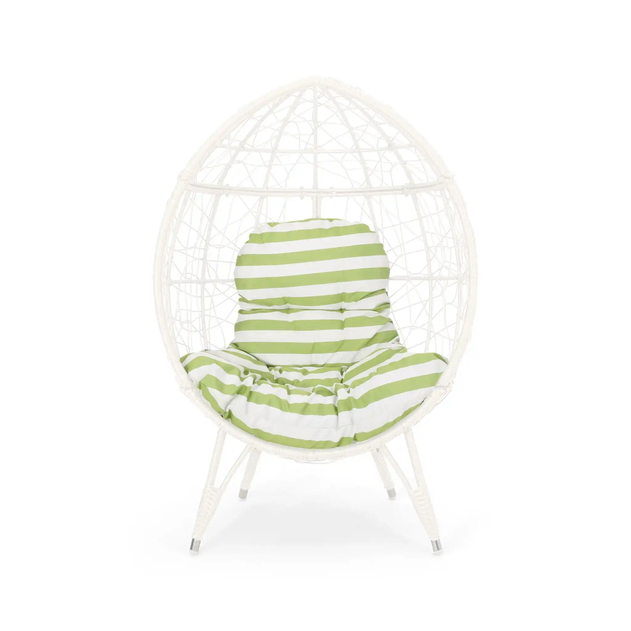 Cosmos - Round Hammered Iron Teardrop Chair