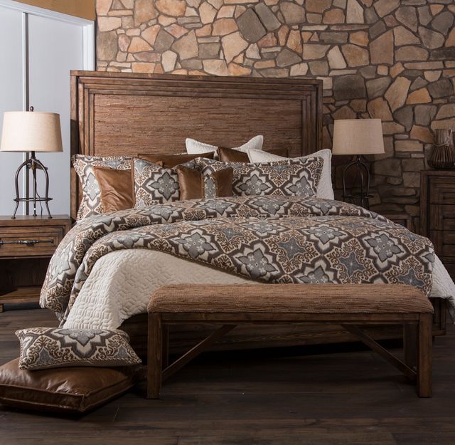 Carrollton - 1-Drawer Nightstand - Rustic Ranch