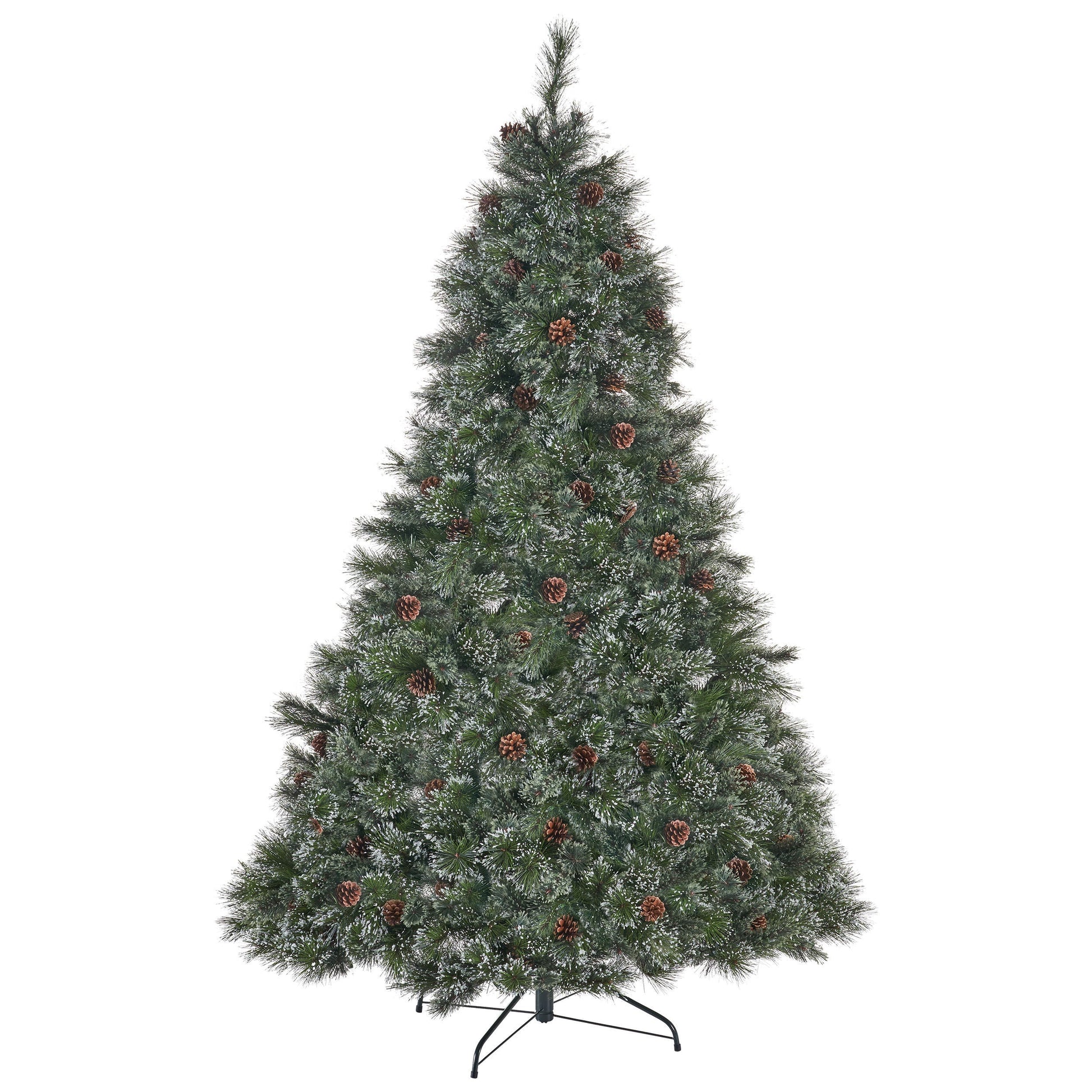 The-9-Foot-Cashmere-&-Snow-Bristle-Pre-Lit-Christmas-Tree-Christmas-Tree