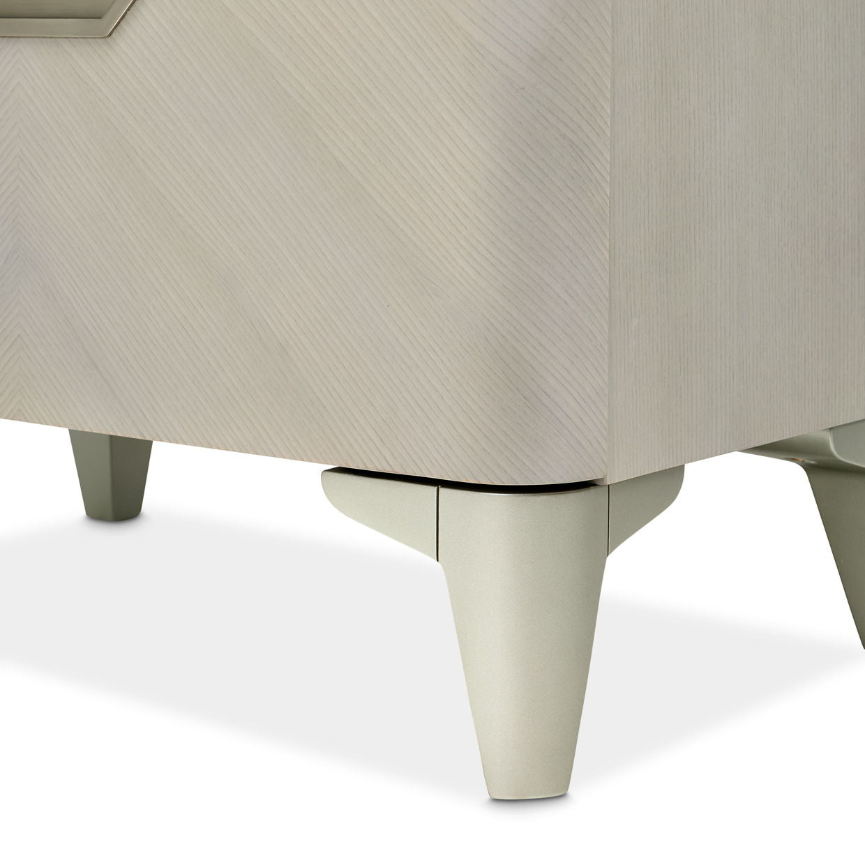 Penthouse - Nightstand - Gray - Best Buy Furniture