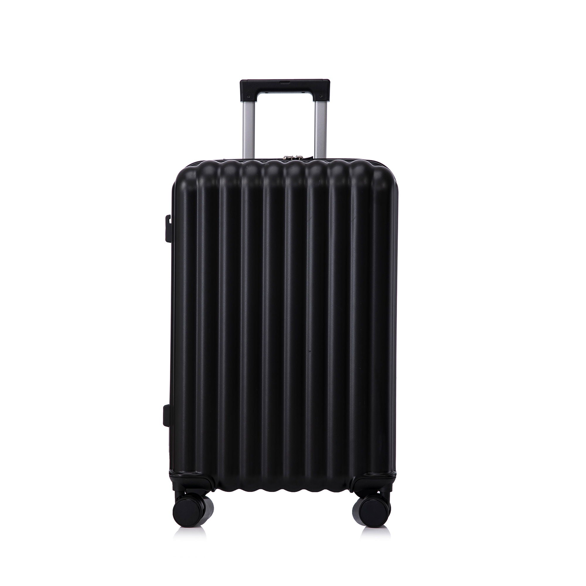 20" / 24" / 28" 3 Pieces / Set Spinner Wheel Luggage, Carry On Suitcase, With Cup Holder & USB Port & Phone Holder