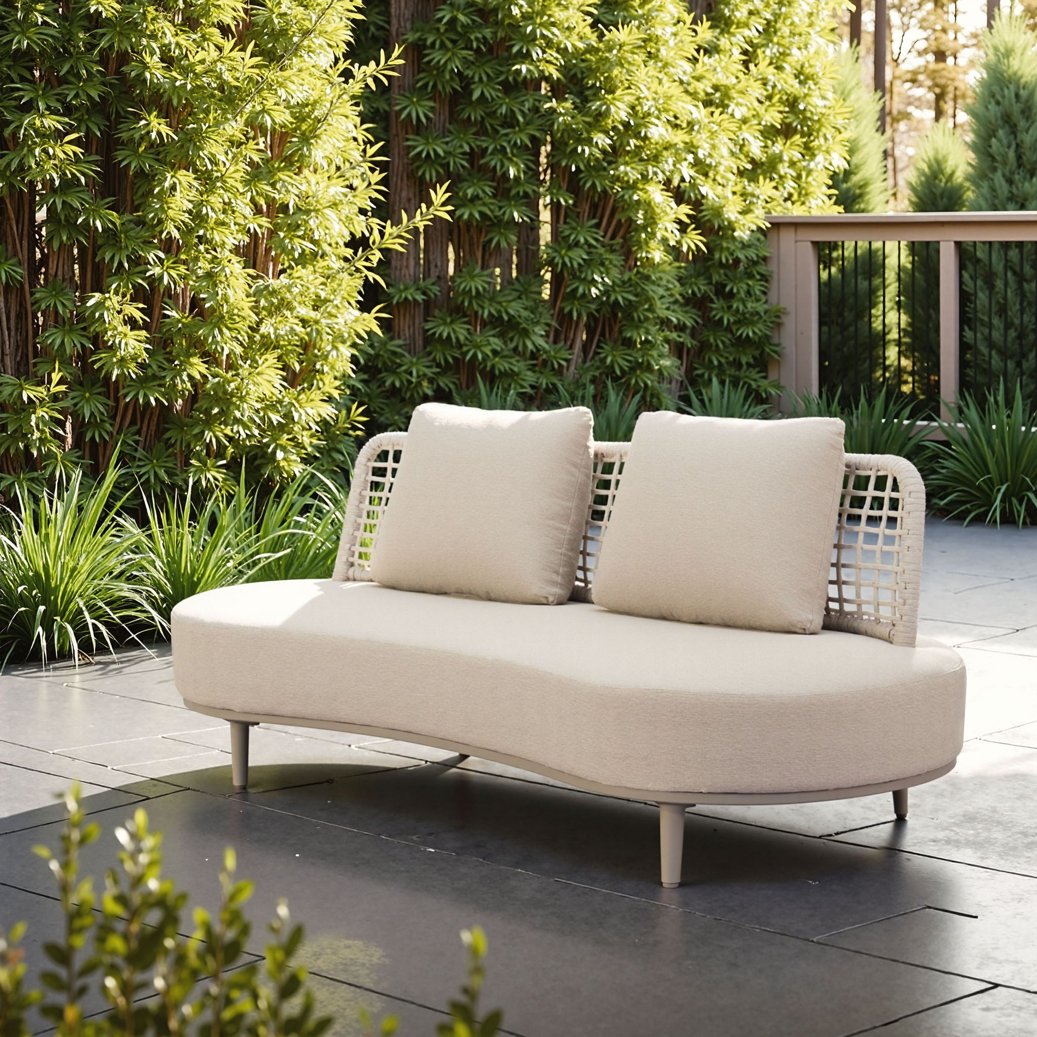 Ruhe - Outdoor Sofa - Beige