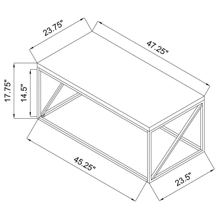 Birdie - Rectangular Engineered Wood Table - Best Buy Furniture