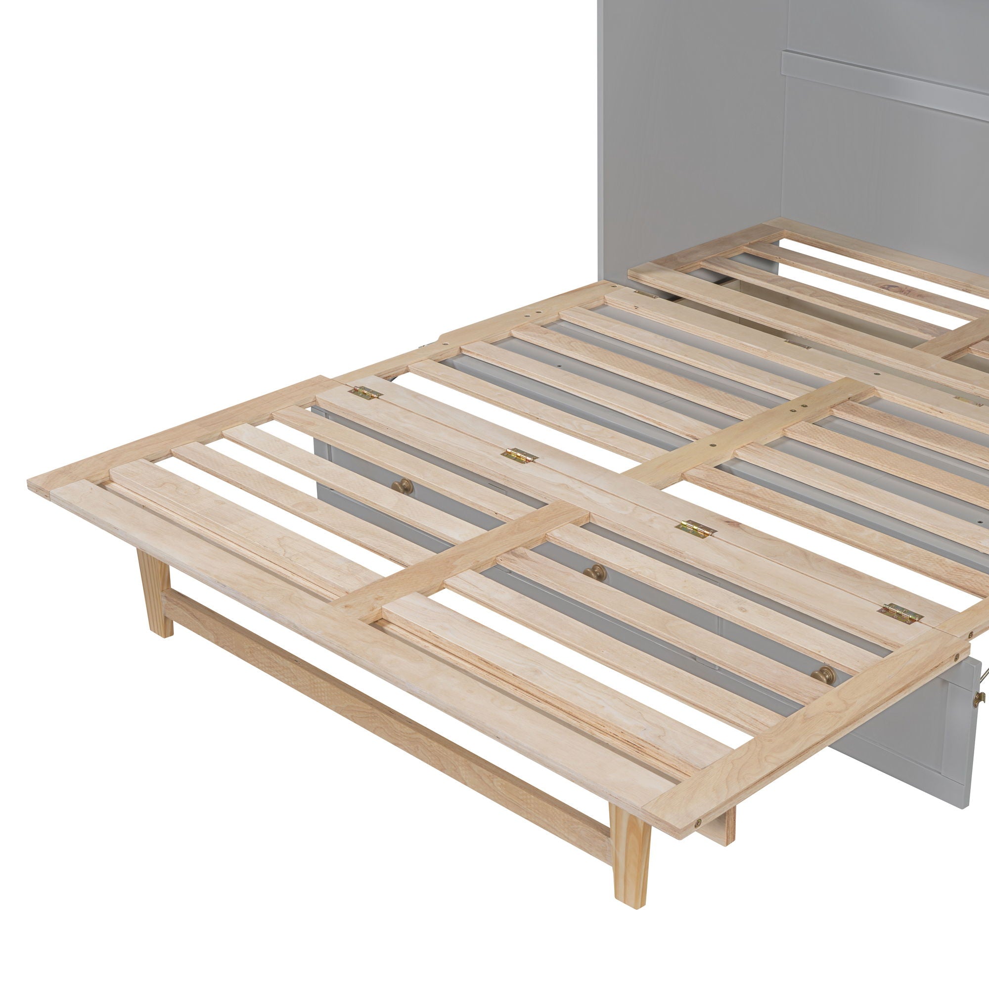 Murphy Bed With Large Drawers, Space Saving Design