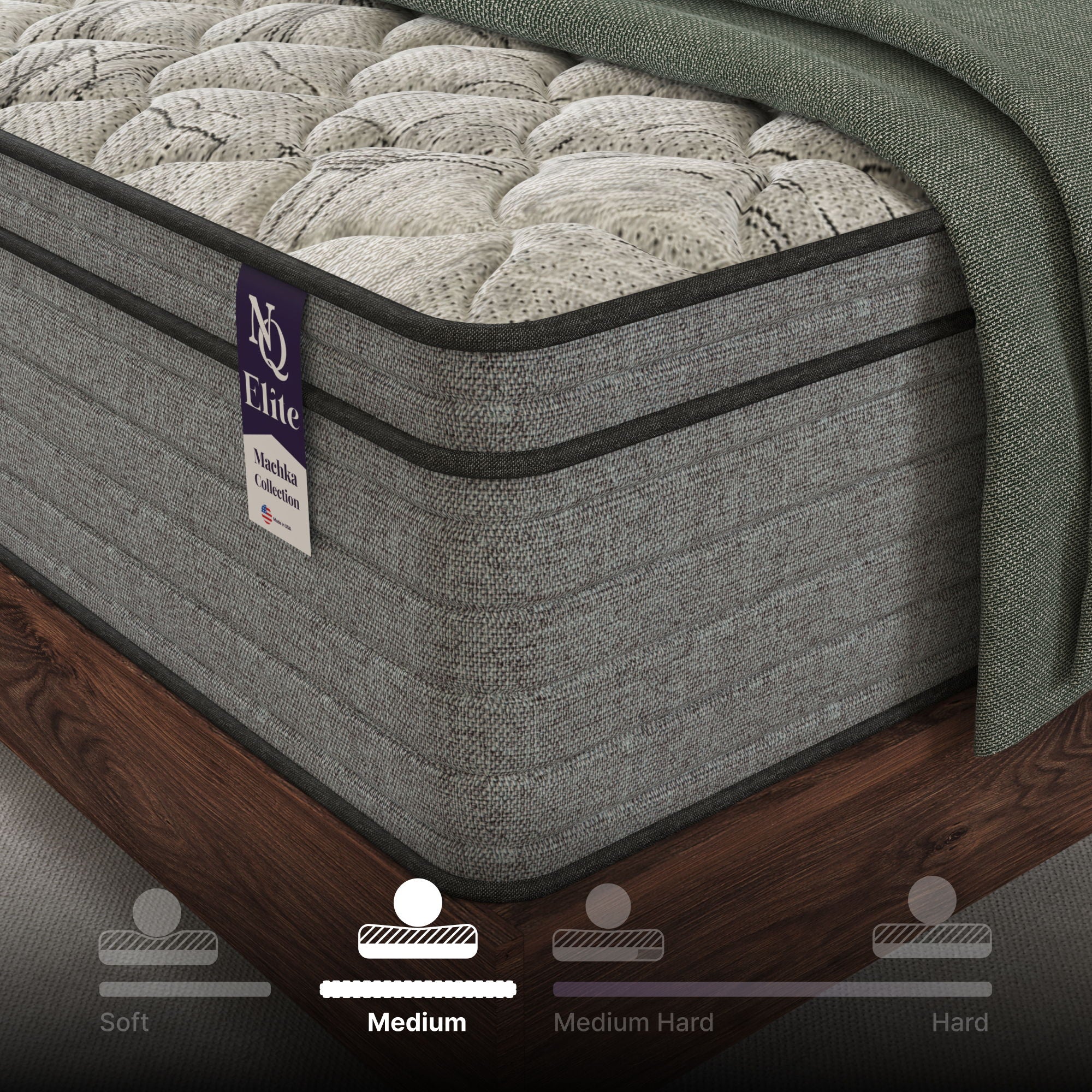 Elite Series Machka - 10" Cooling Gel Memory Foam Hybrid Mattress