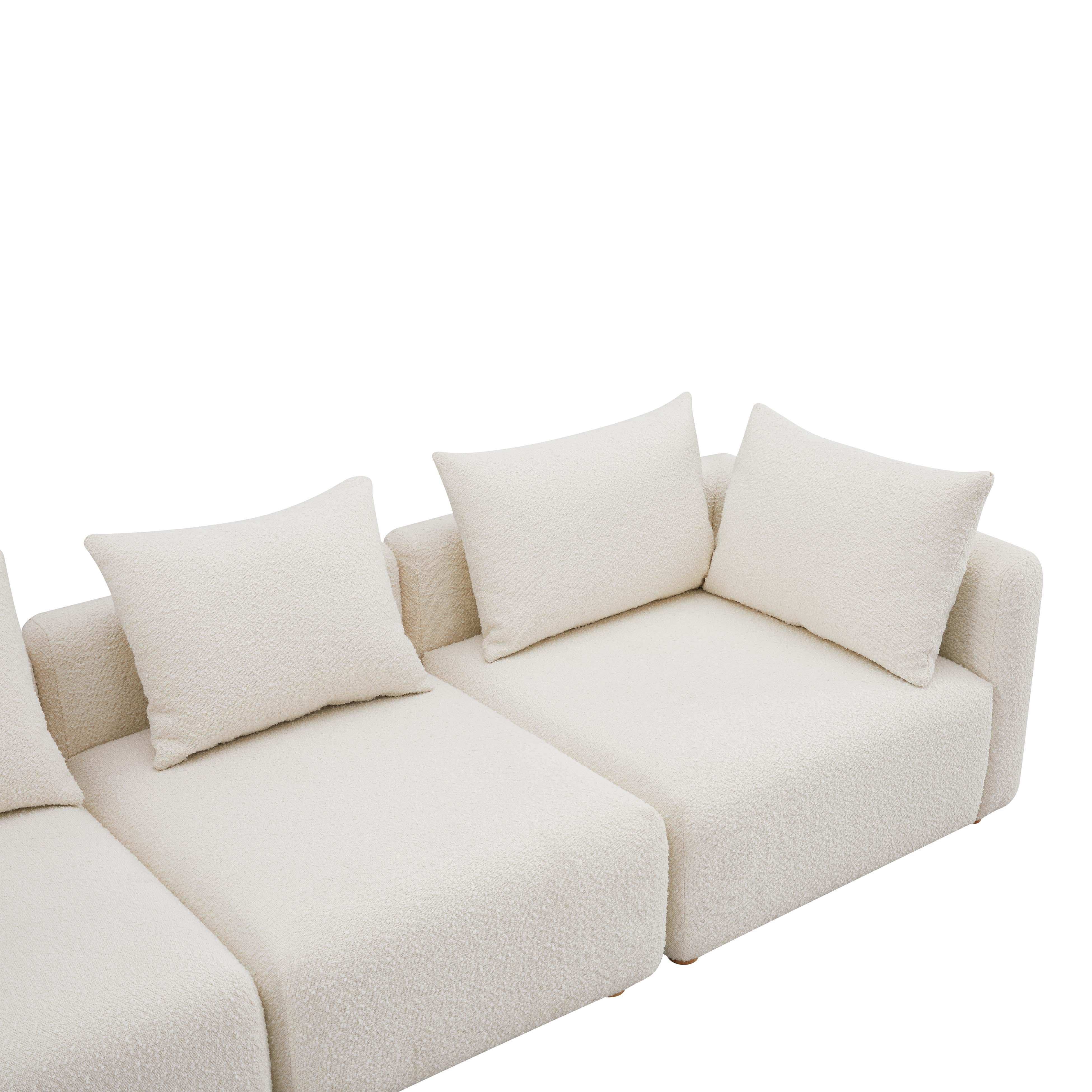 Hangover - Boucle Sofa - Cream