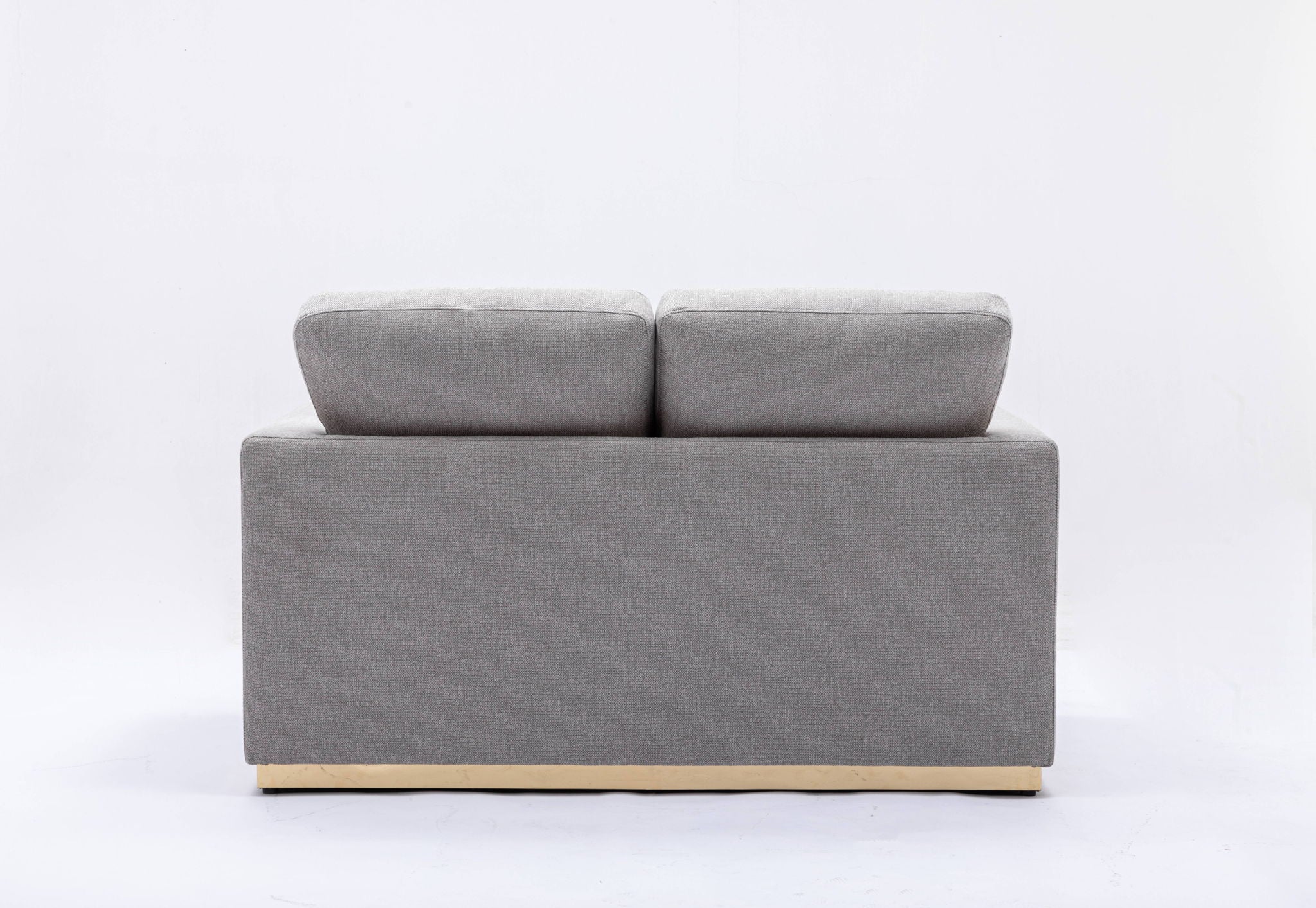 Valin - 3 Piece Living Room Set Meeting Room And Small Apartment Sofa Loveseat Chair - Gray