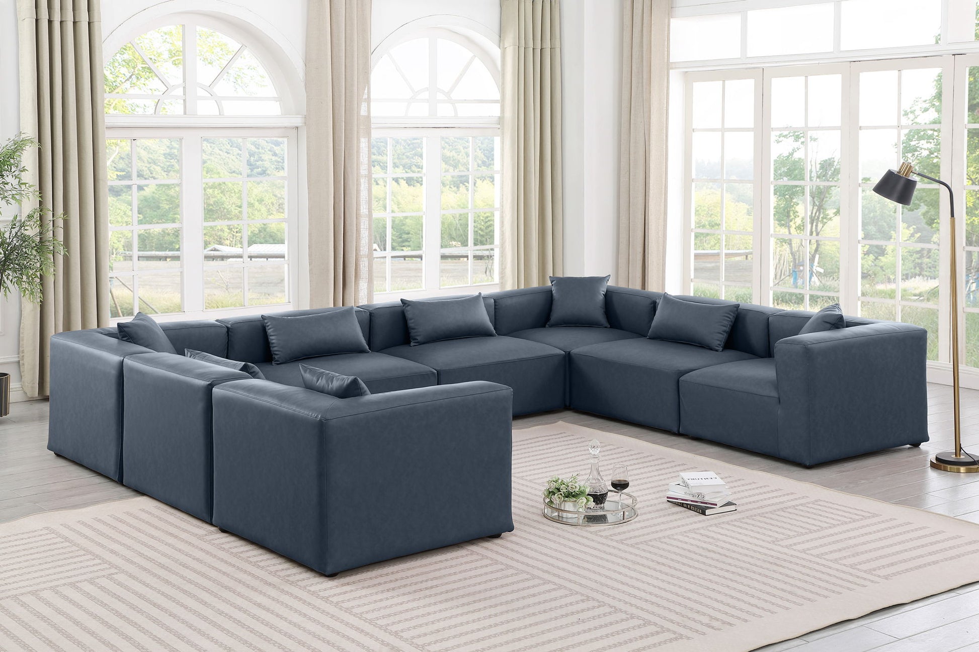 Cube - 8 Piece Modular Sectional - Best Buy Furniture